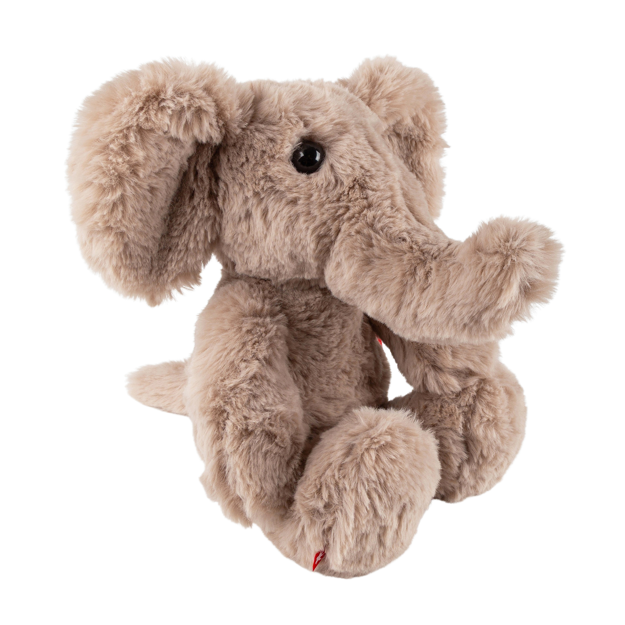 Silky soft plush toy elephant