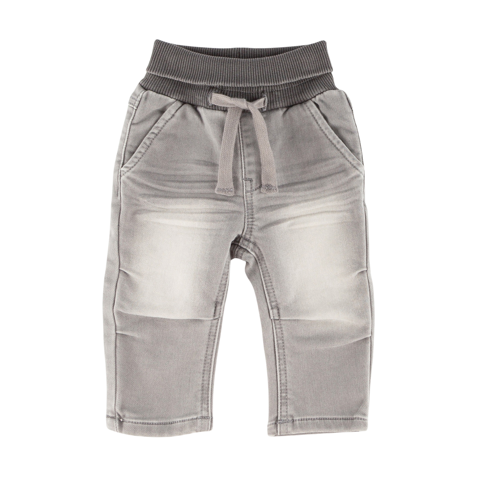 Baby Jeans Used Look, hellgrau Baby Jeans Used Look, hellgrau