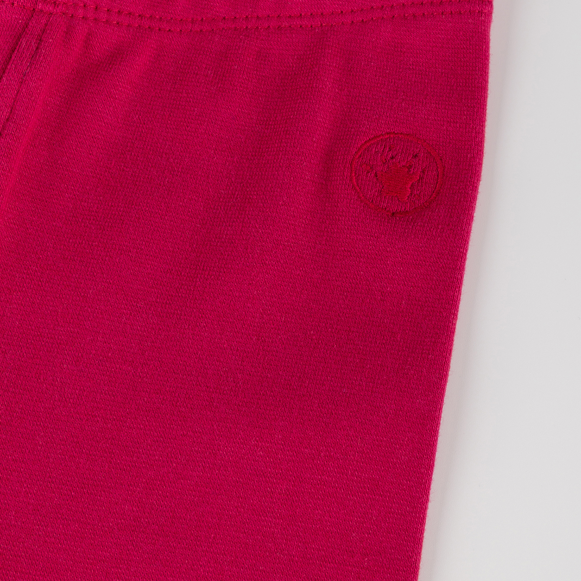 Children's rib knit leggings Pony Love, dark red Children's rib knit leggings Pony Love, dark red