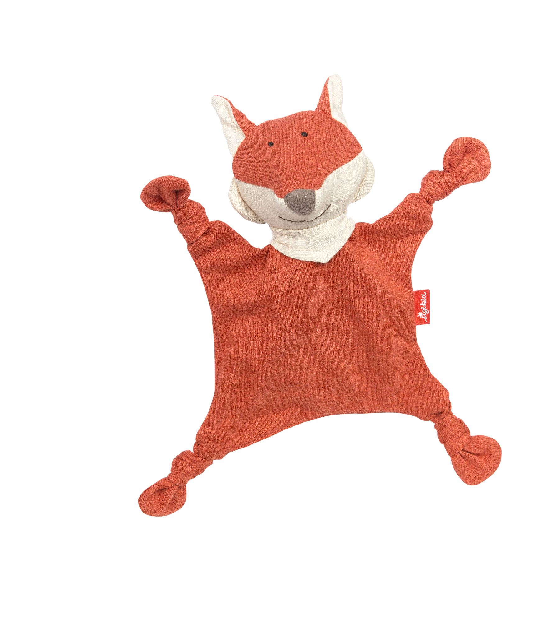 Baby lovey fox, red, small