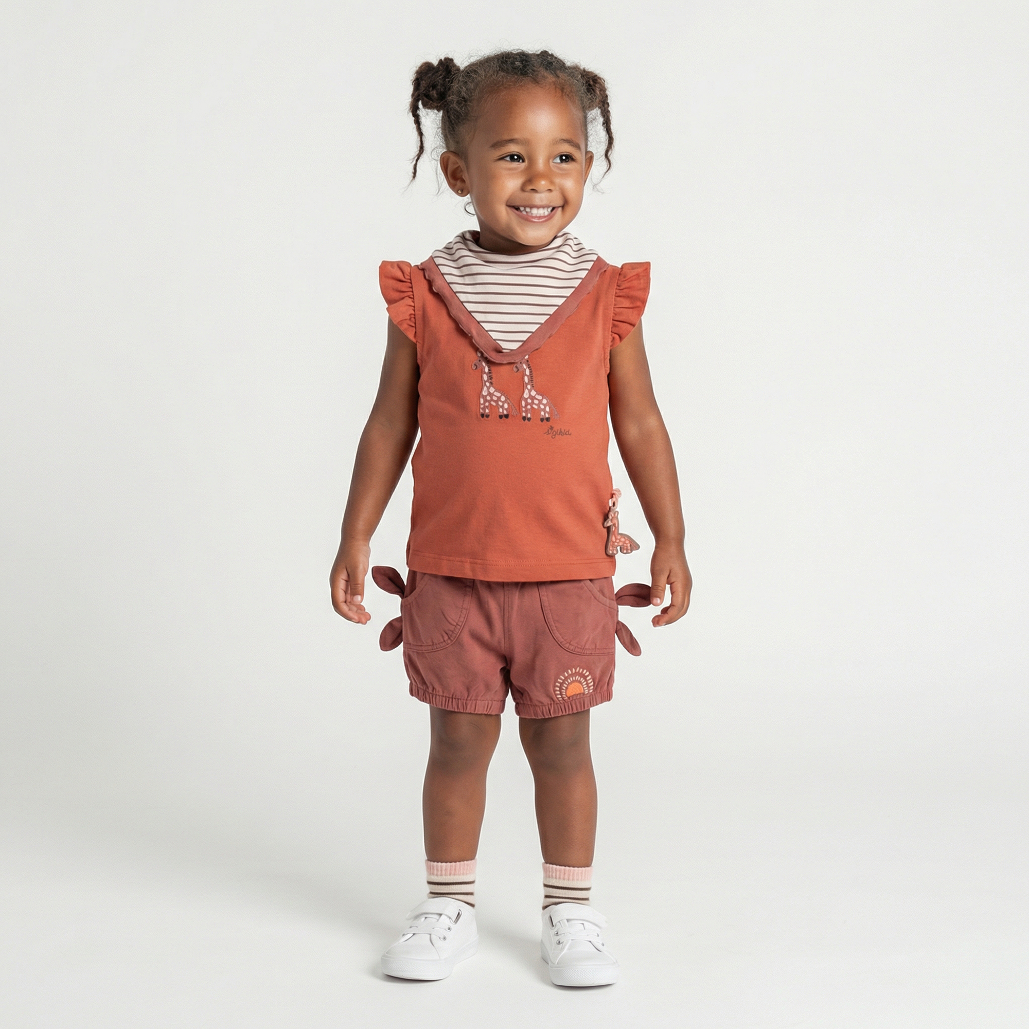 Baby 3er Sockenset Savanne, rosa