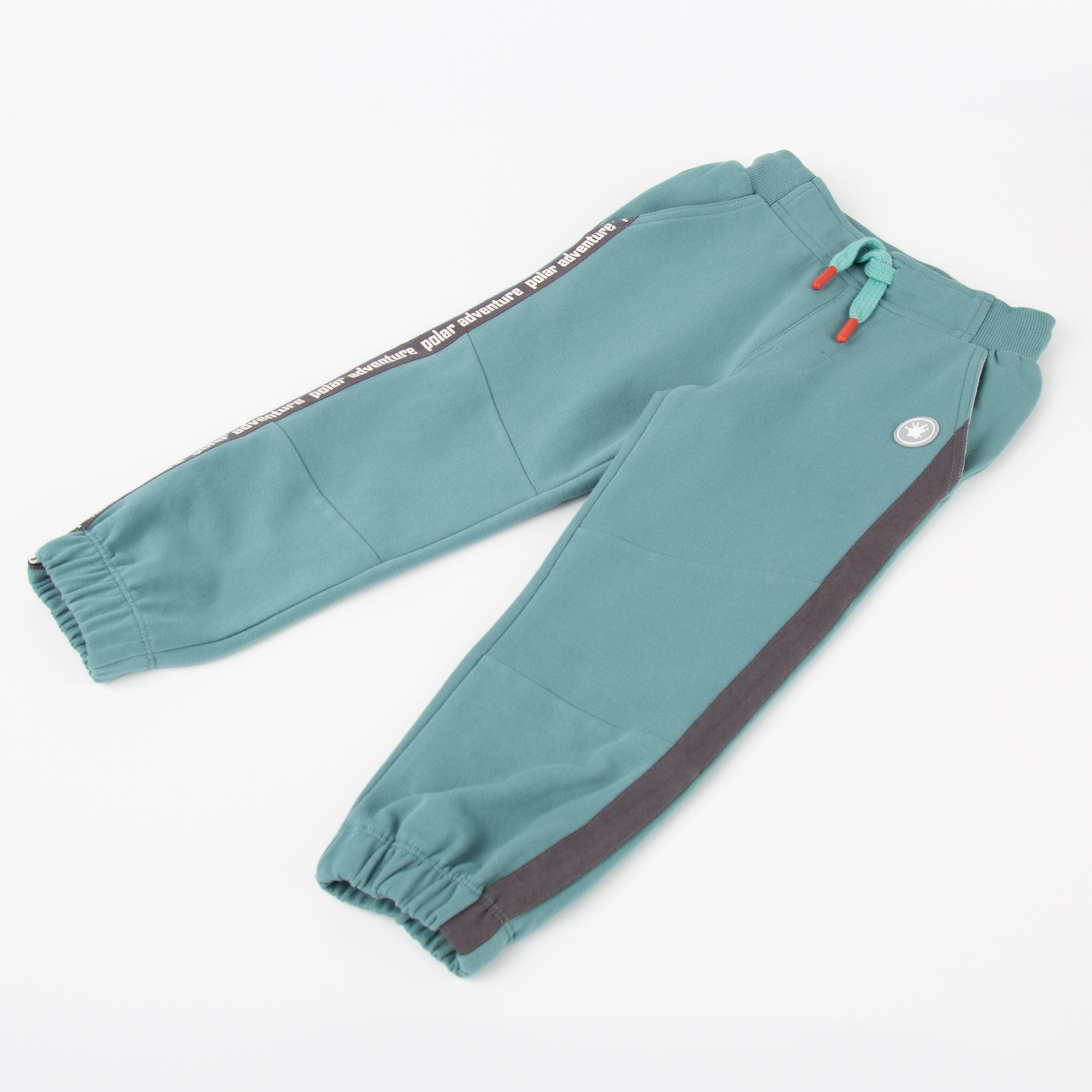 Snug kids' sweat pants Polar Adventure, jade green