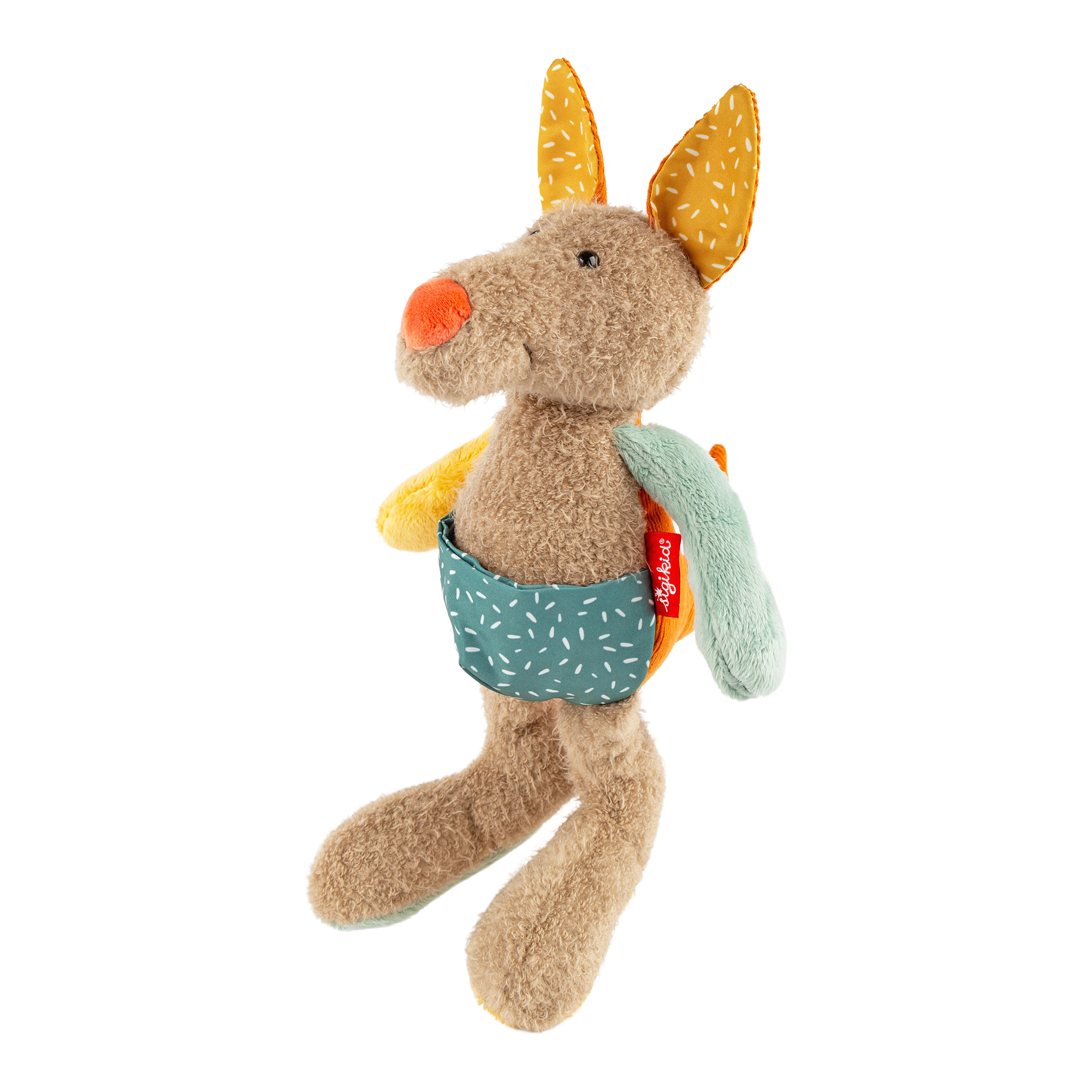 Patchwork soft toy kangaroo