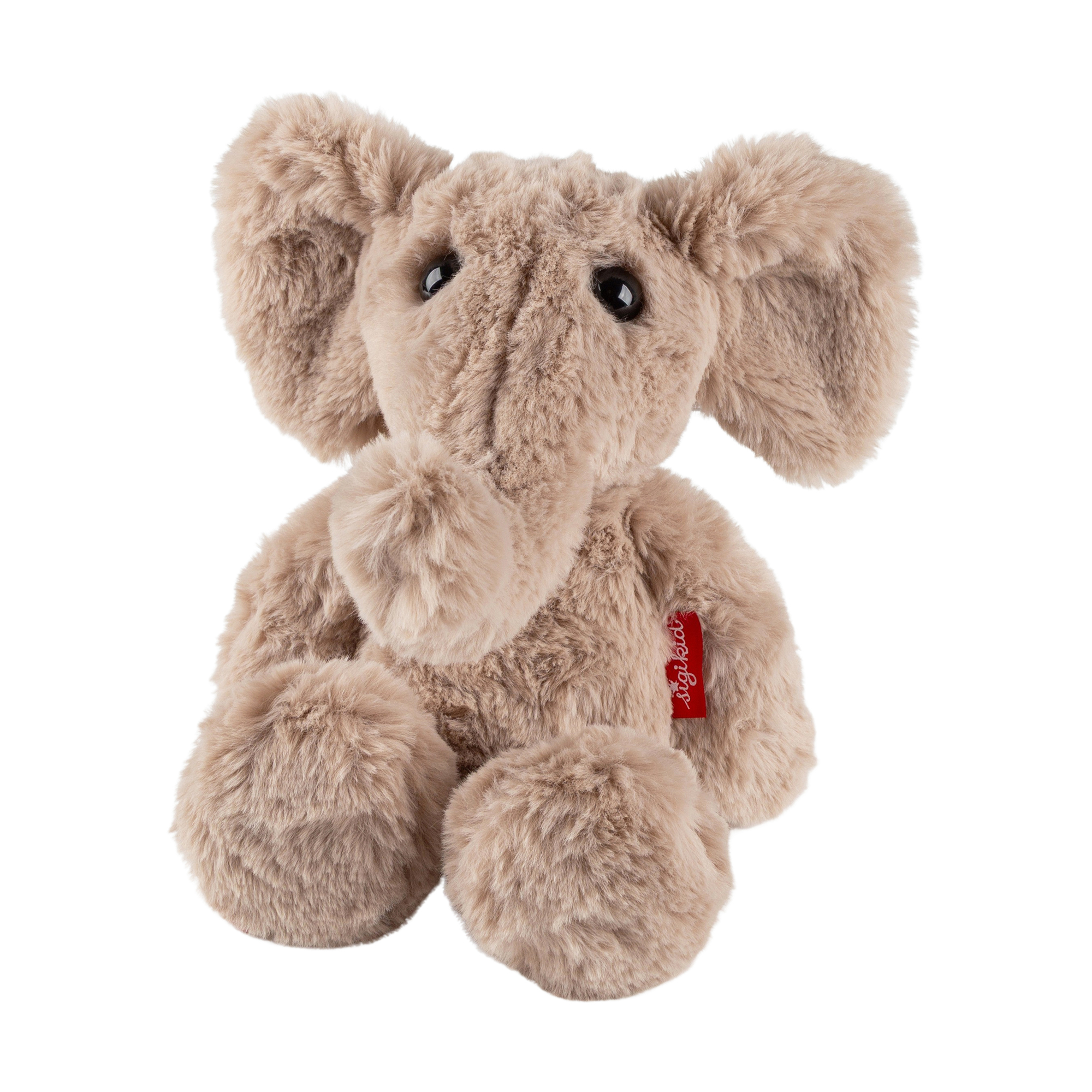 Silky soft plush toy elephant