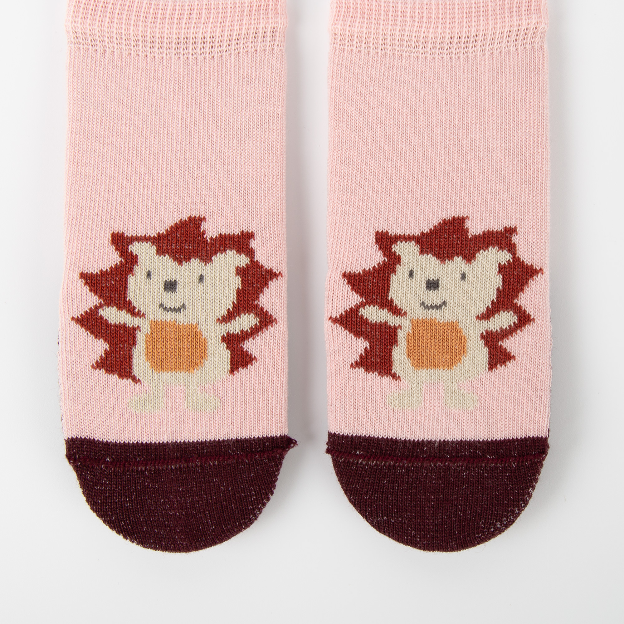 3 pair set baby socks hedgehog/squirrel 3 pair set baby socks hedgehog/squirrel