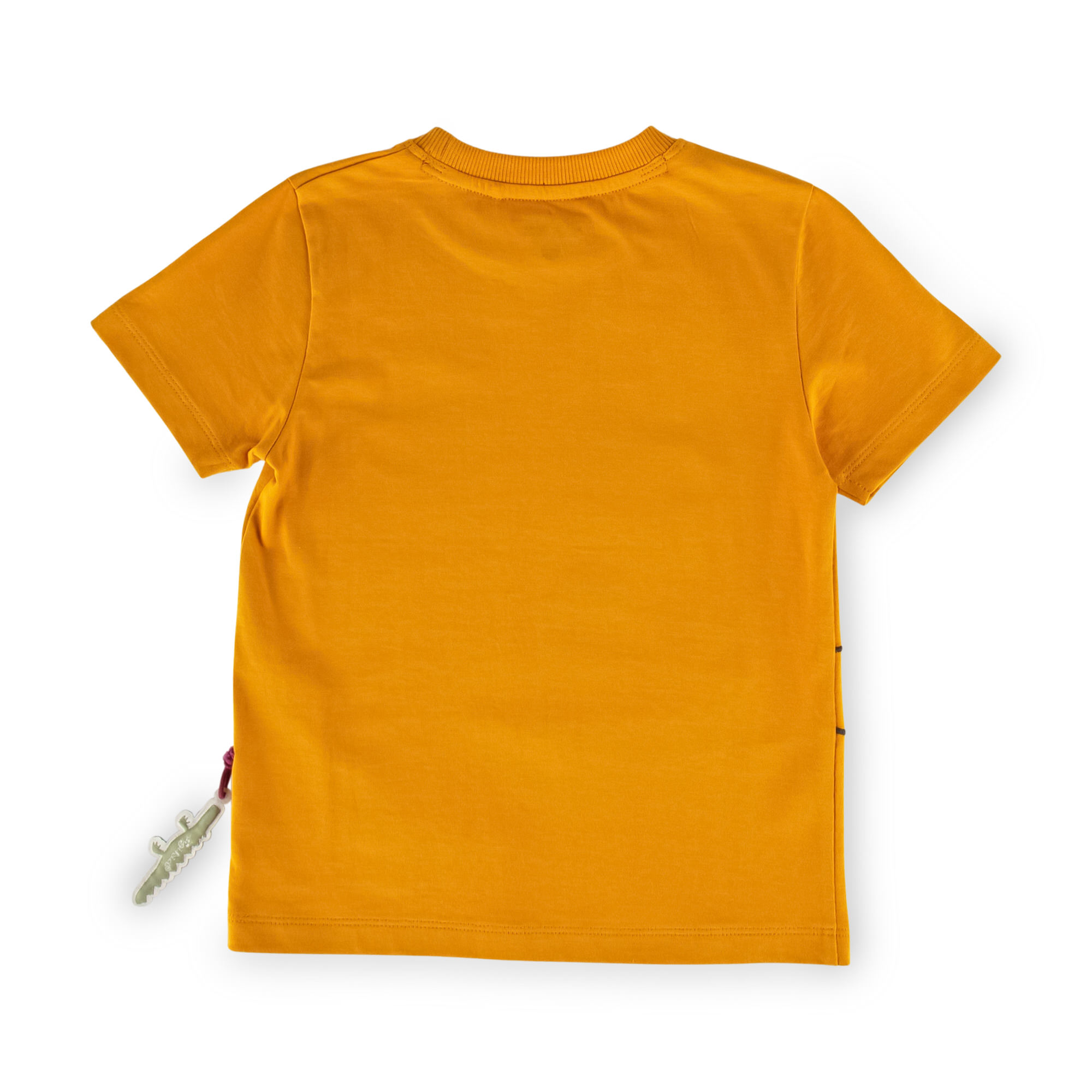 Gelbes Kinder T-Shirt Krokodil