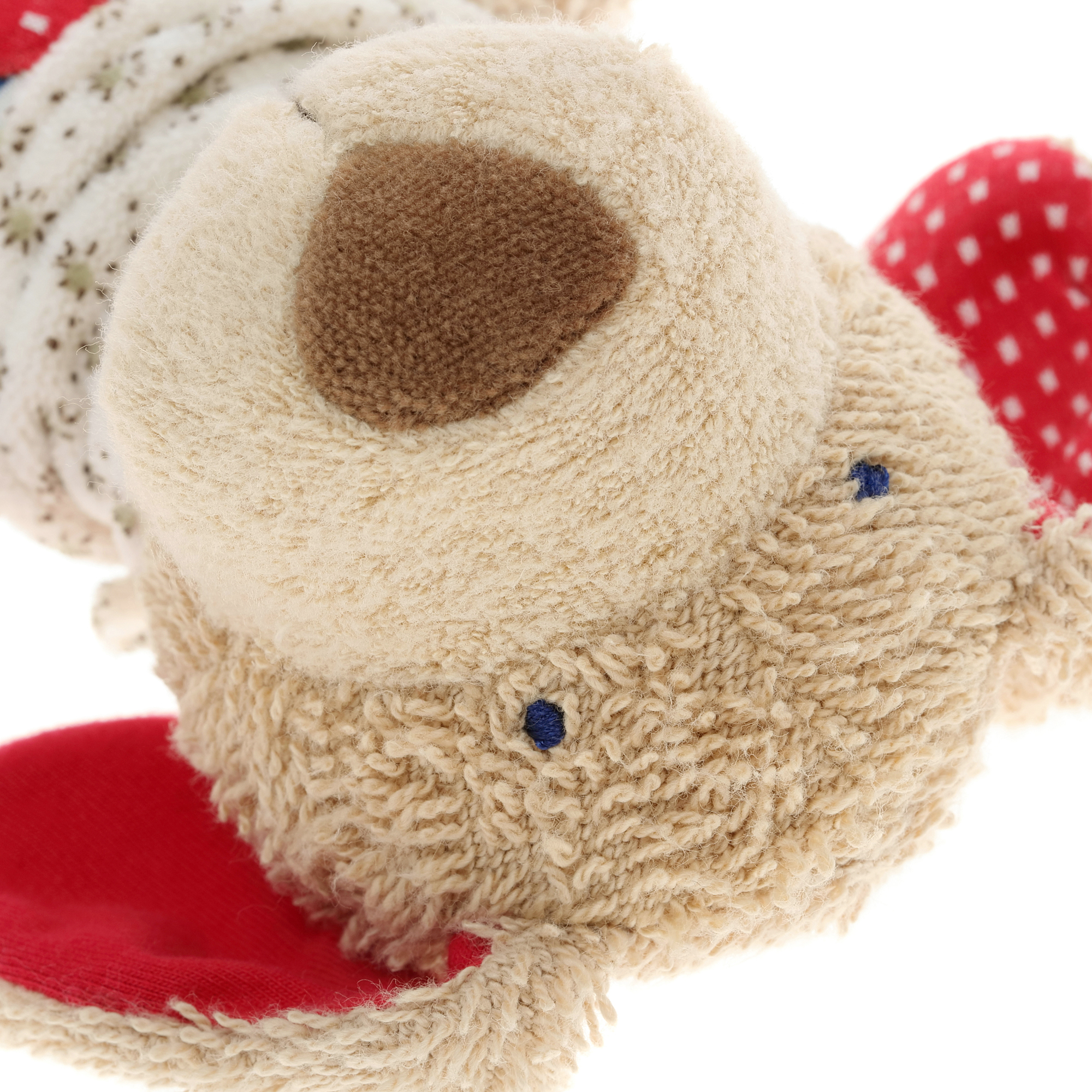 Soft toy dog, organic