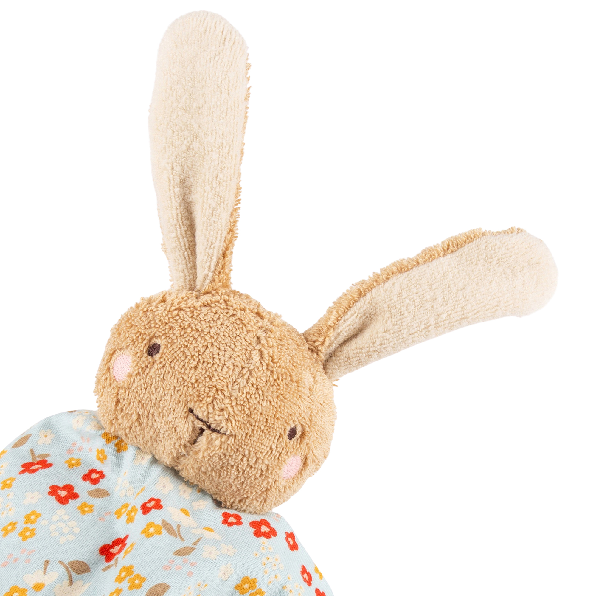 Baby Schnuffeltuch Hase, braun