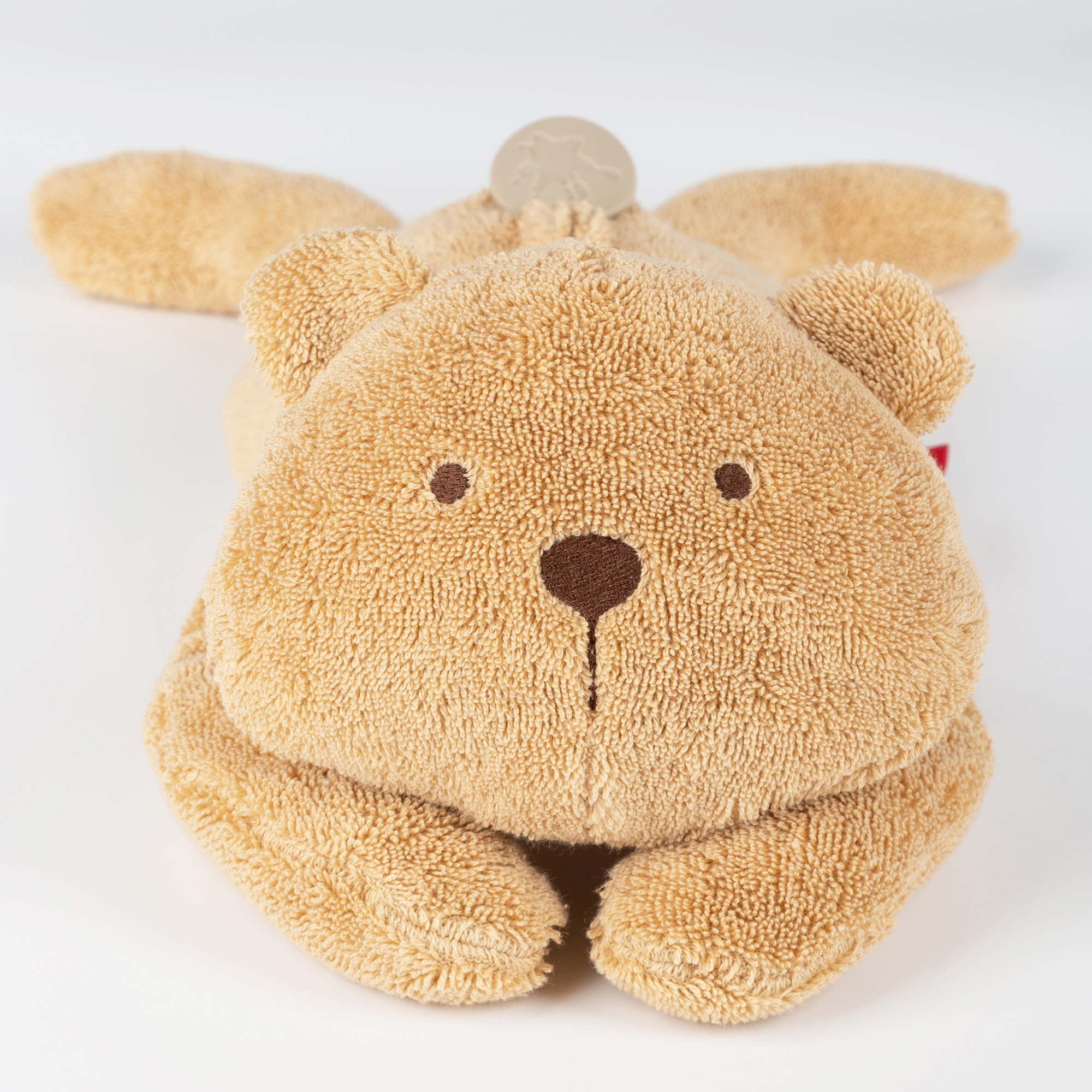 Mamilodie pregnancy musical soft toy bear, organic cotton