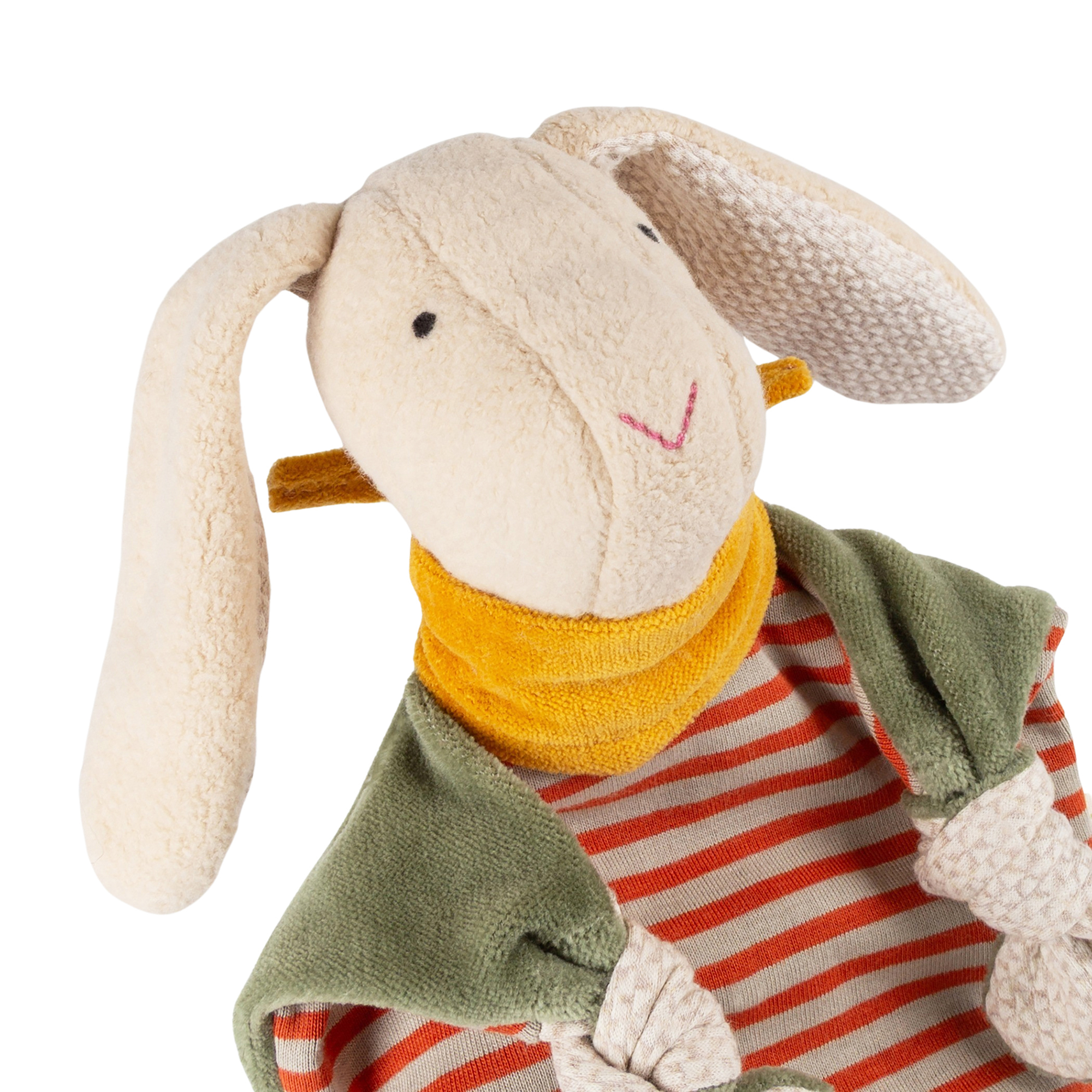 Baby Schnuffeltuch Hase, Bio-Baumwolle/Schurwolle, Pure Collection