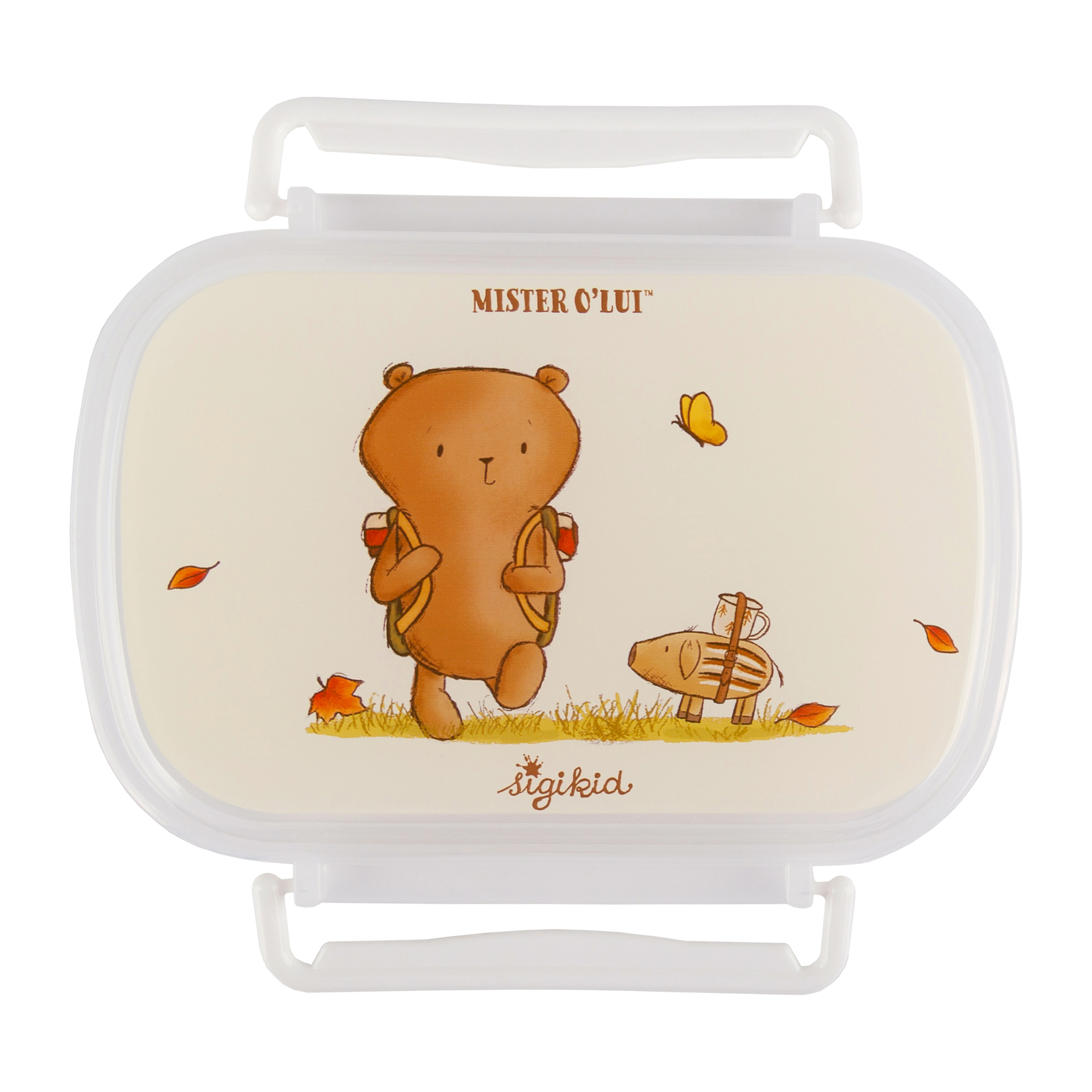 Children's lunchbox beaverbear Mister O'Lui, large Children's lunchbox beaverbear Mister O'Lui, large