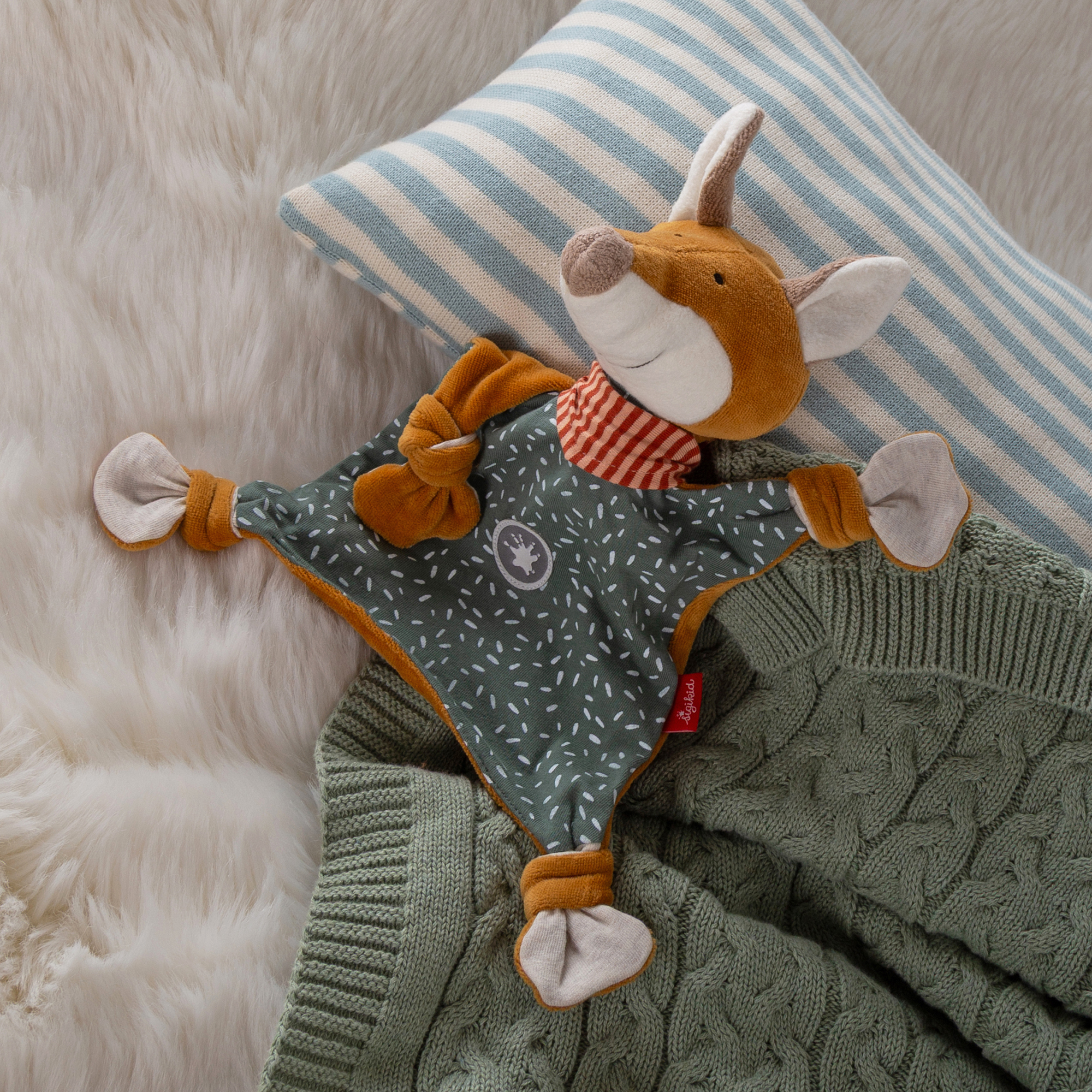 Baby comforter fox
