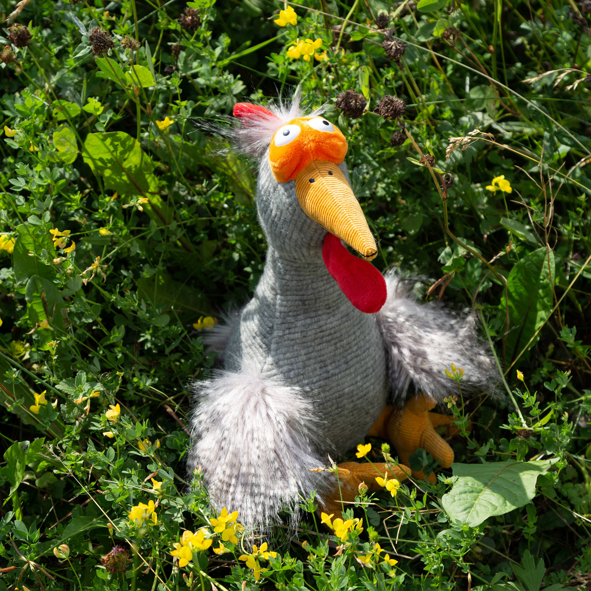 Plush hen Chilling Chicken, KiKeRiKi Plush hen Chilling Chicken, KiKeRiKi