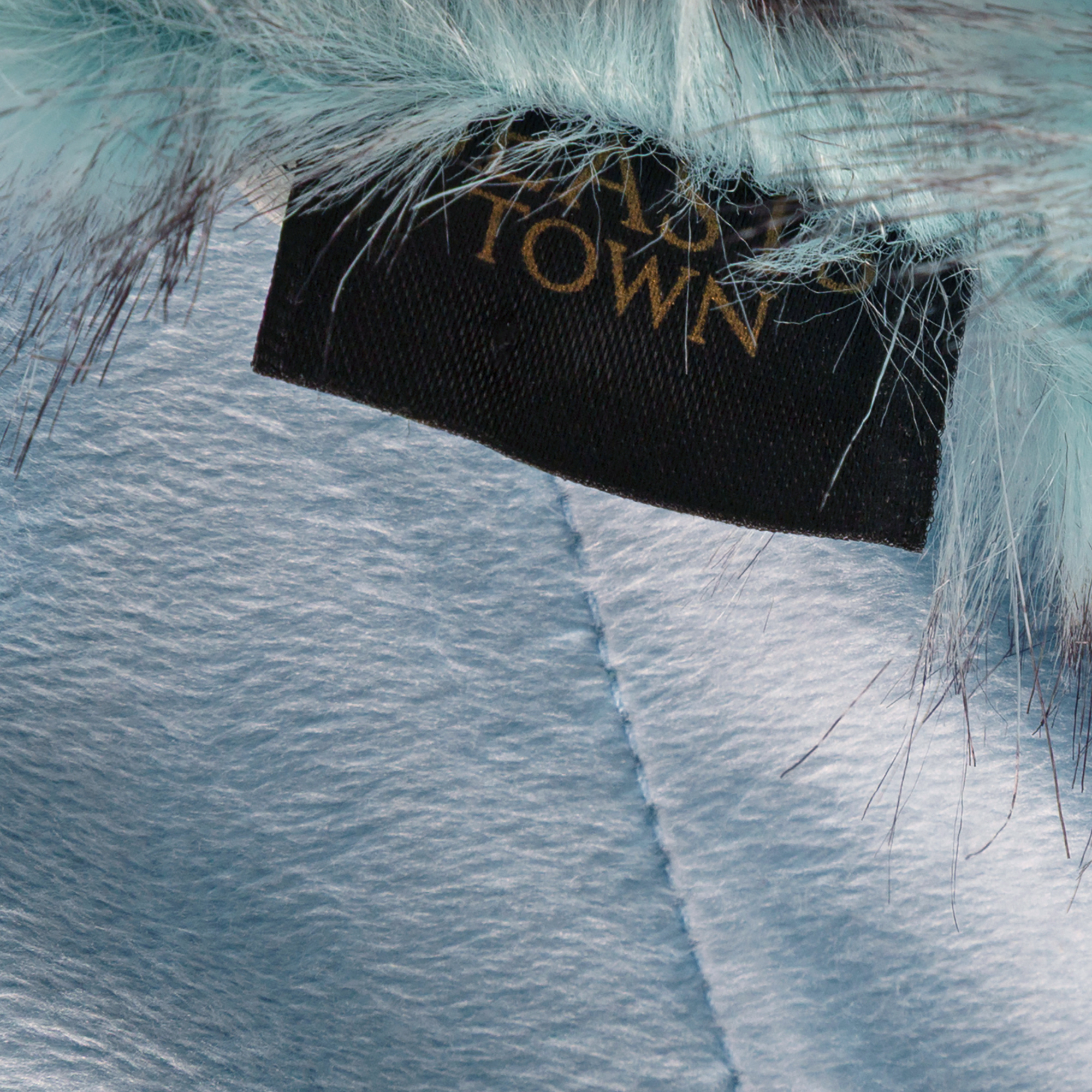 Beasts Plüsch Kuscheldecke, türkisblau