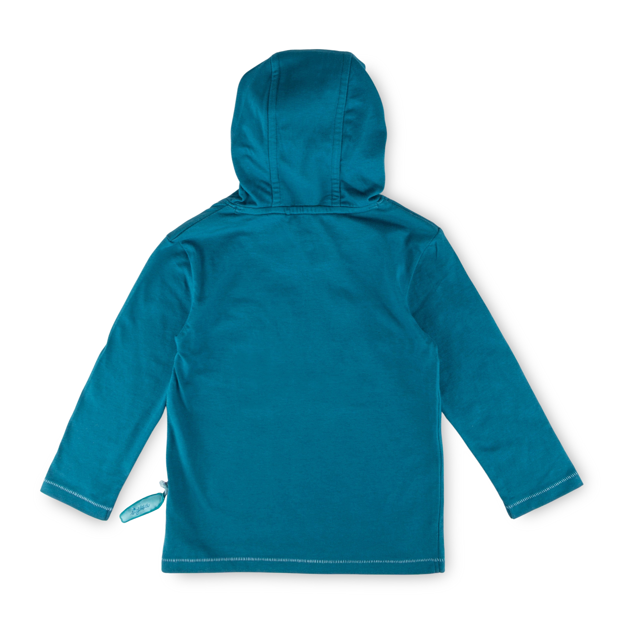 Children's hoody, pockets, Blue & Bright