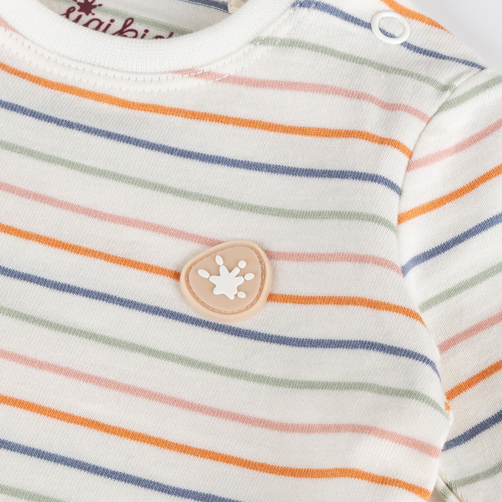 Newborn baby long sleeve Tee, striped