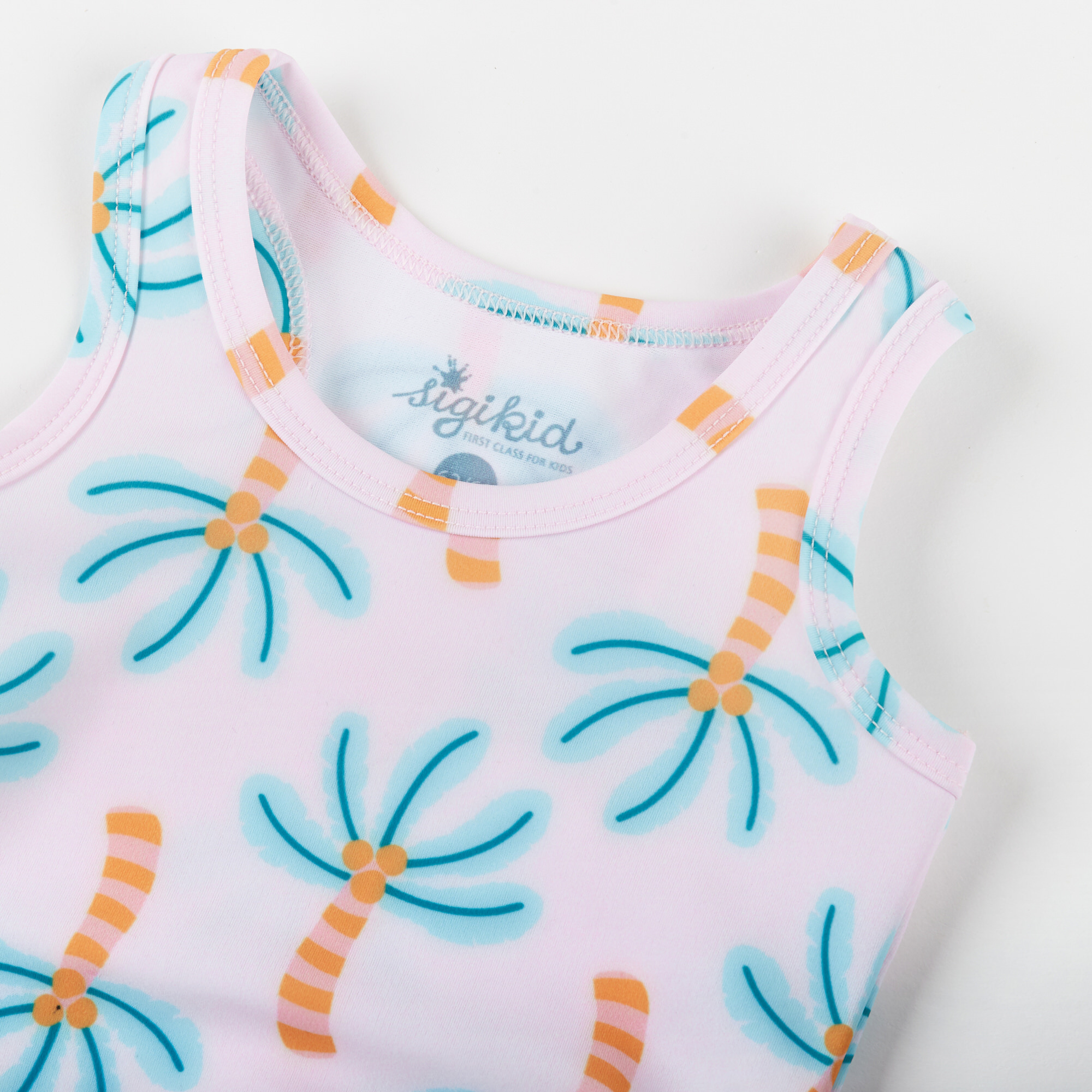 Baby Badeanzug mit Palmen Motiv