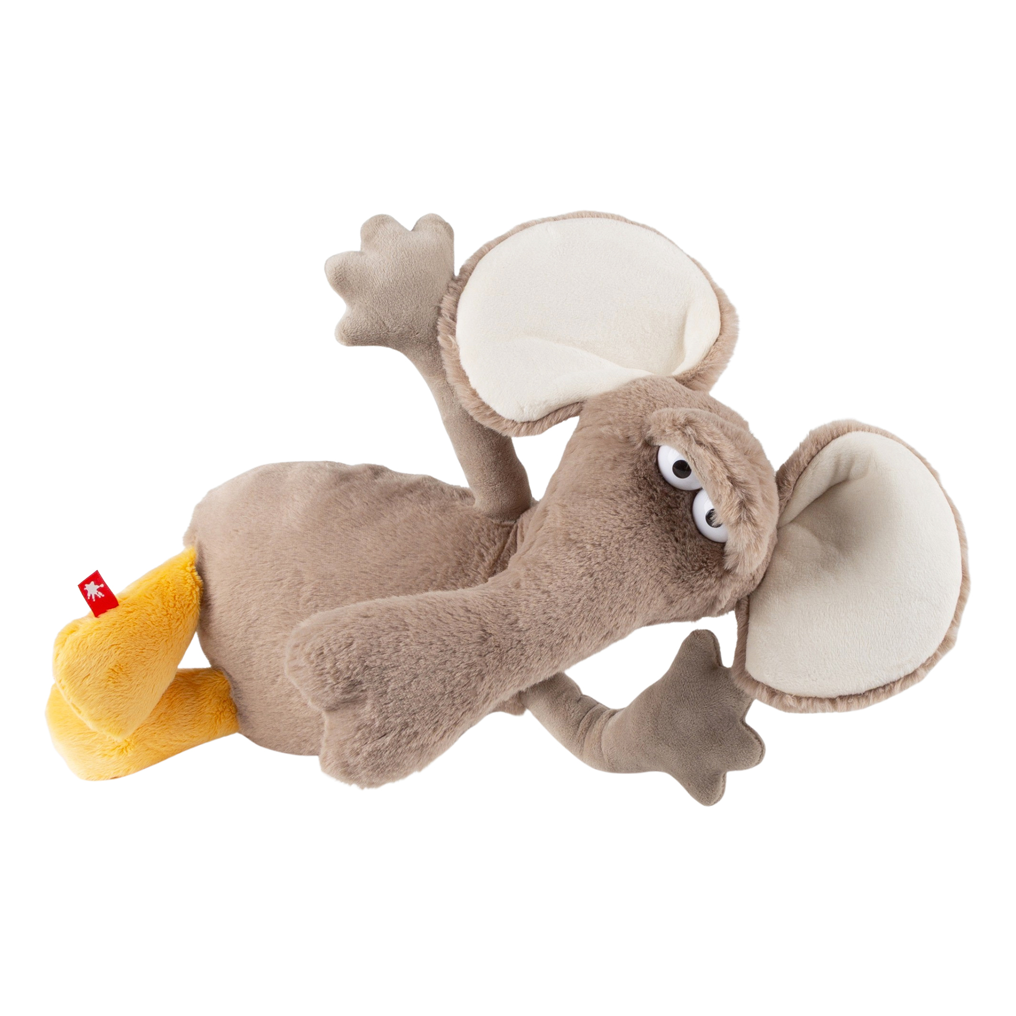 Shapeable plush toy elephant