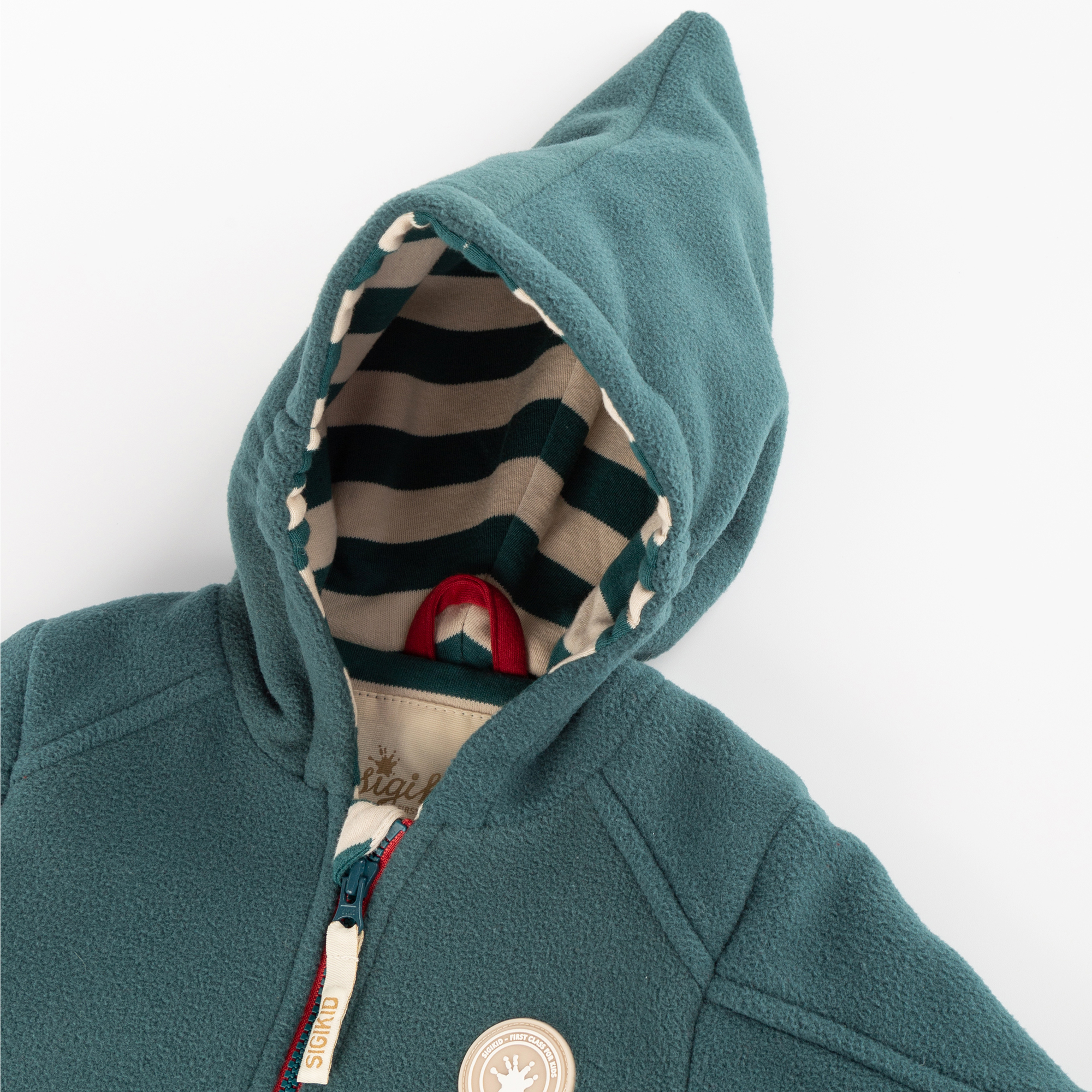 Baby pixie hood fleece jacket, Dino World Baby pixie hood fleece jacket, Dino World