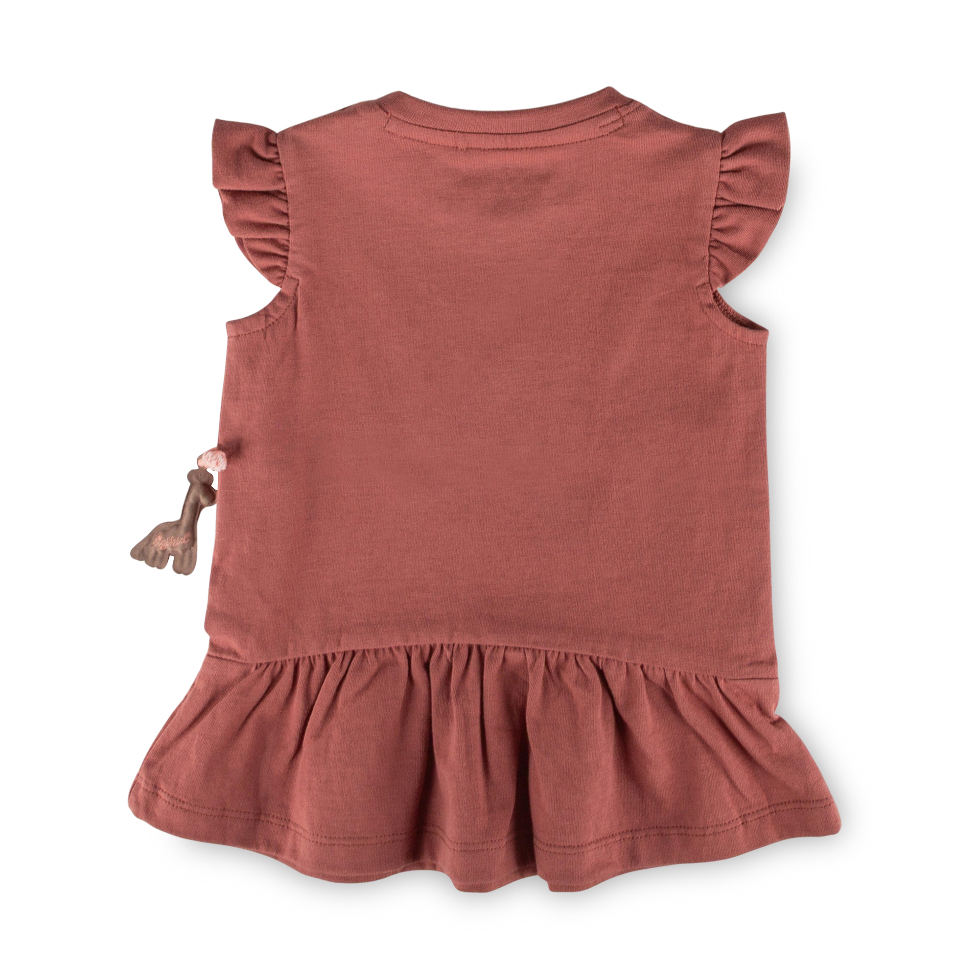 Sleeveless baby flounce dress, Savanne