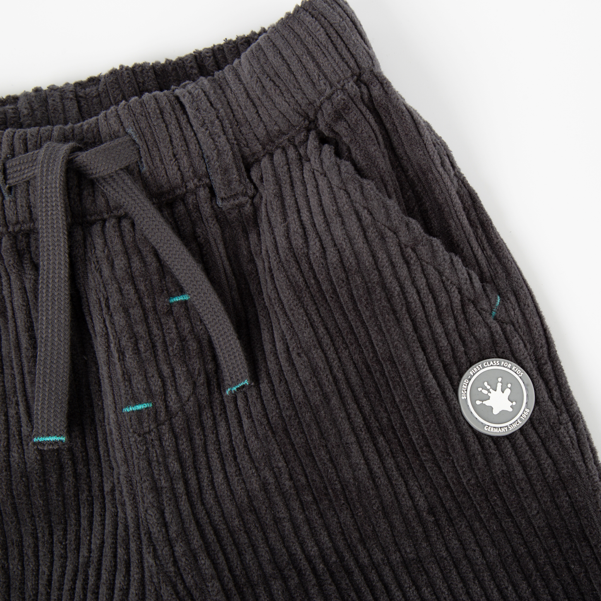 Dunkelgraue Kinder Cordhose Dunkelgraue Kinder Cordhose