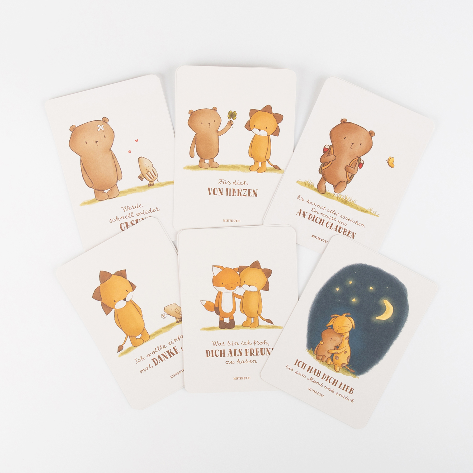 Schmuckdose mit 24 Postkarten Mister O'Lui Schmuckdose mit 24 Postkarten Mister O'Lui