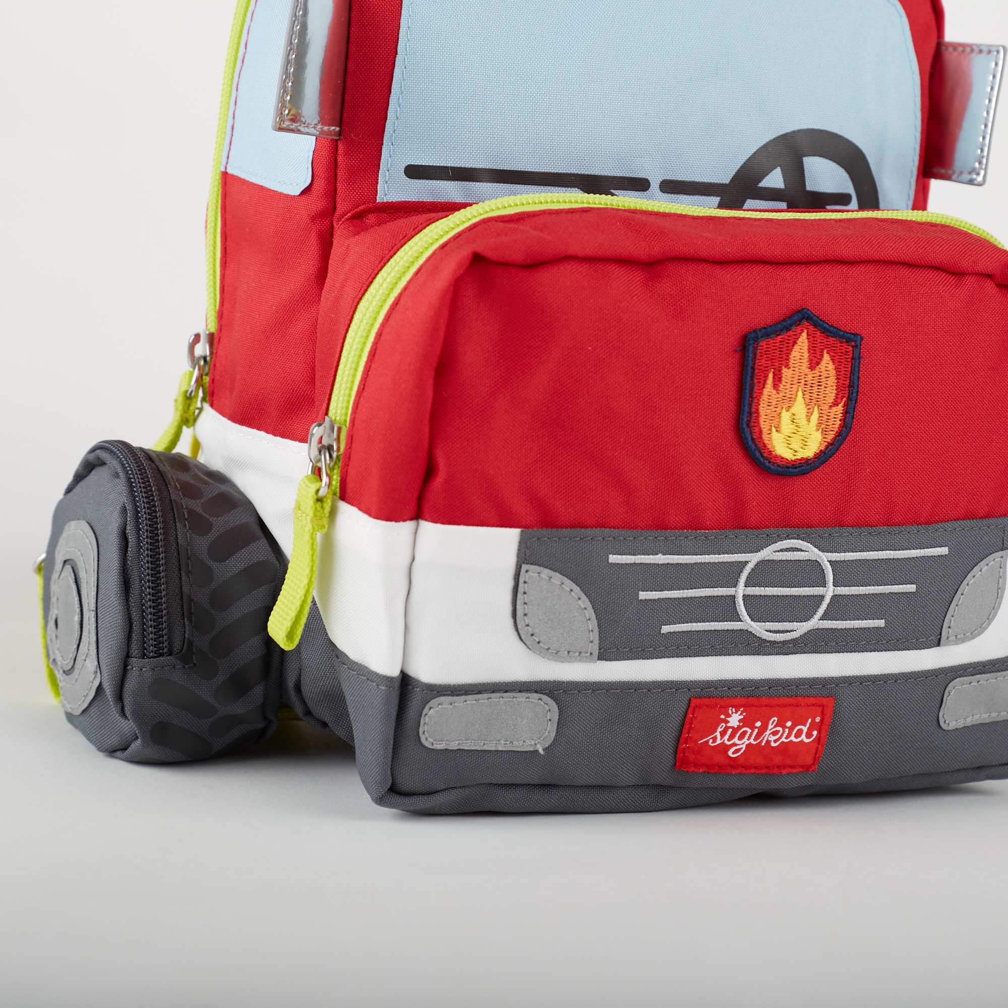 Kindergarden backpack fire truck