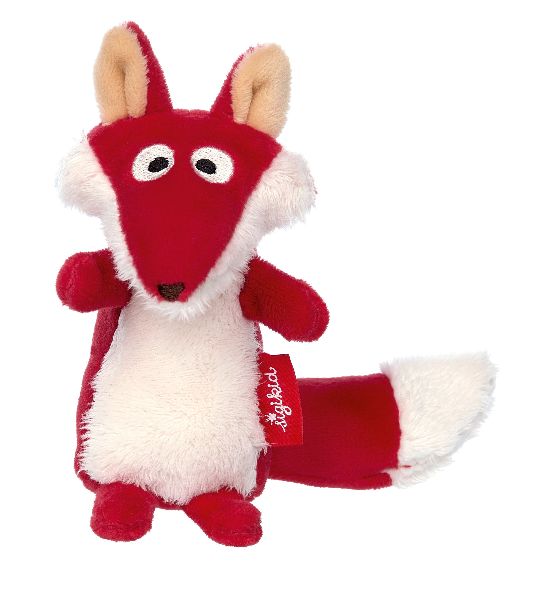 Rattle soft toy fox