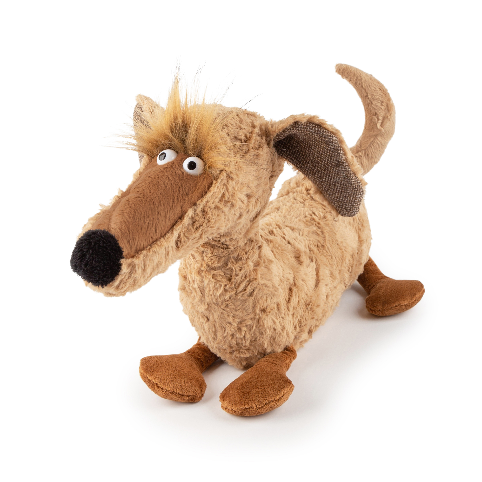 Plush dog Sausage Schorschi, Beasts collection Plush dog Sausage Schorschi, Beasts collection
