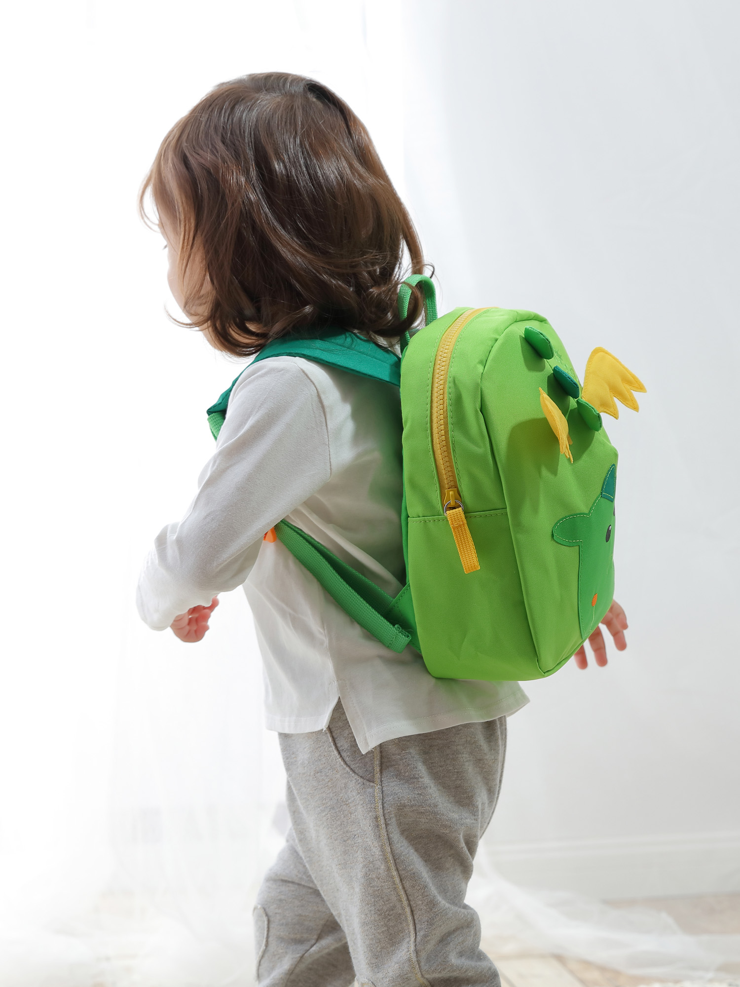 Toddler Dragon Castle Backpack - Preschool & Kindergarten Bag For Boys & Girls Ages 3-7