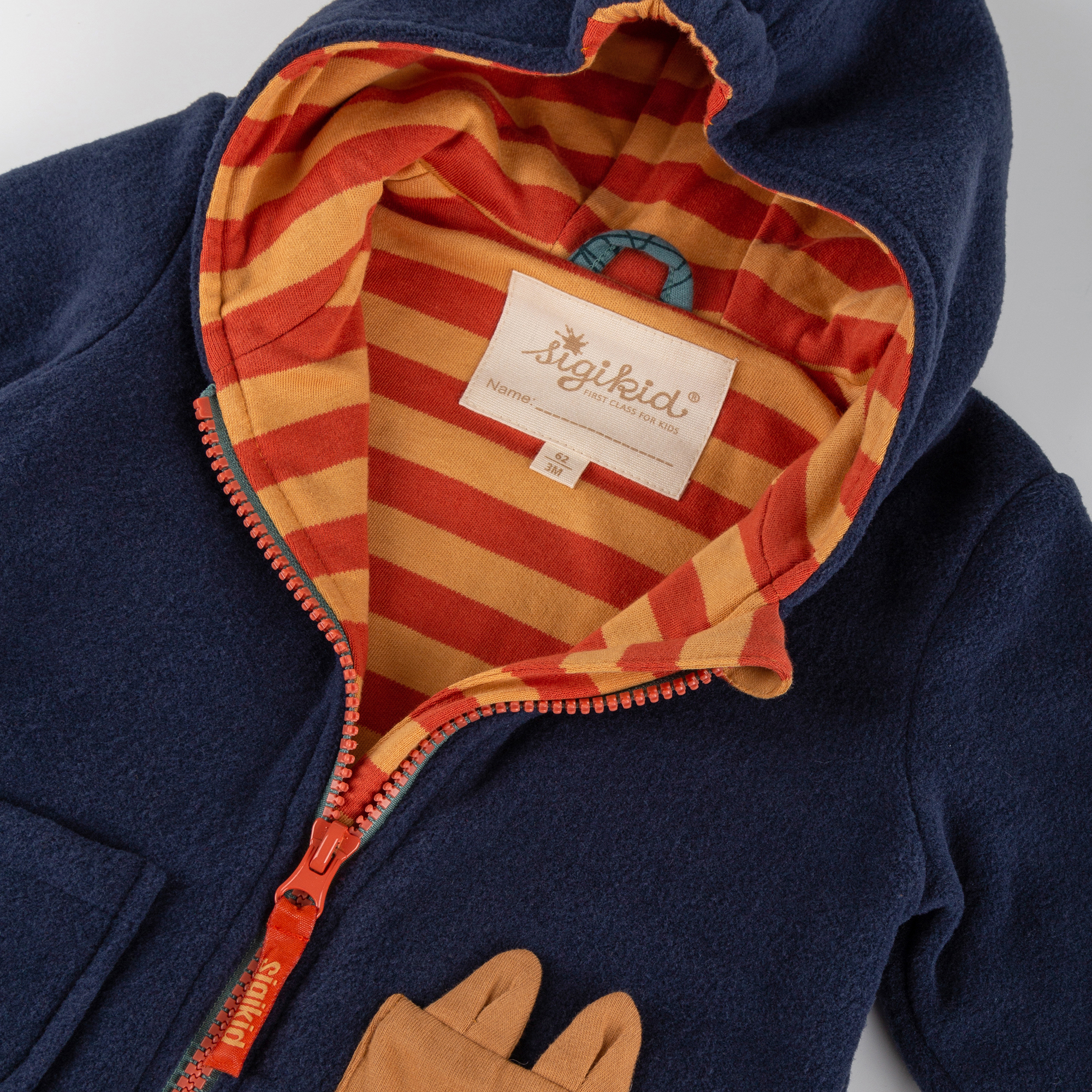Baby Fleecejacke Fuchs Wild Fox, dunkelblau
