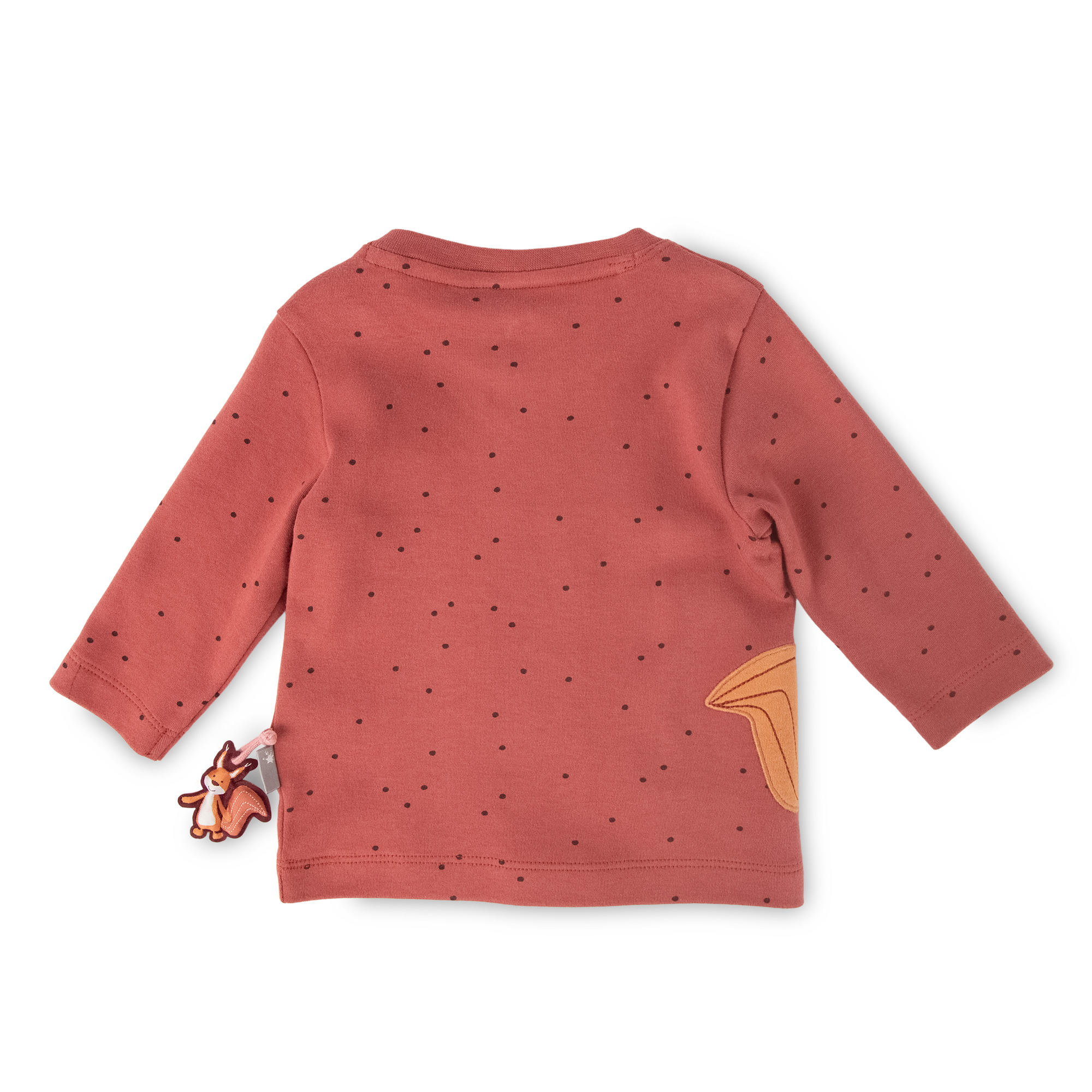 Baby Pünktchen Langarmshirt Eichhörnchen