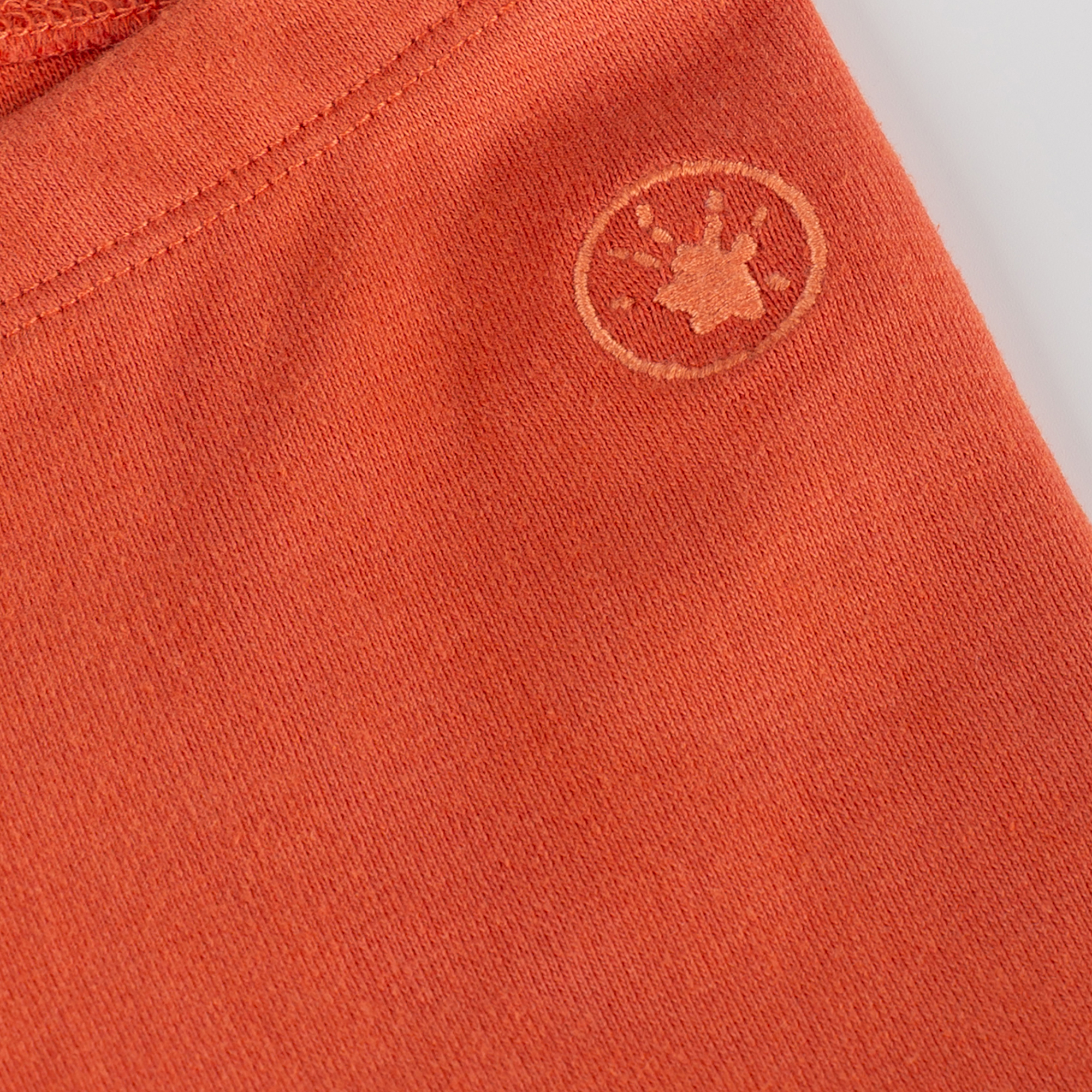 Girls' rib knit capri leggings Savanne, orange