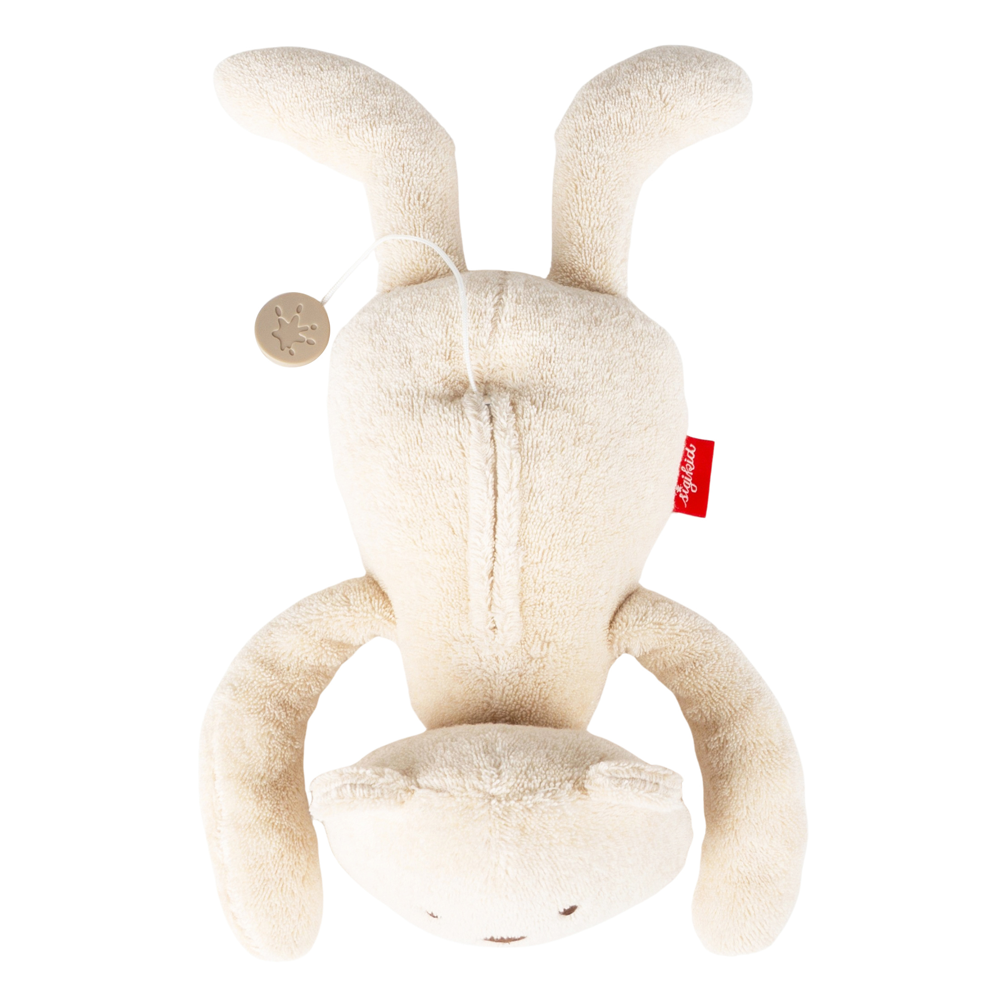 Mamilodie pregnancy musical soft toy bear, organic cotton