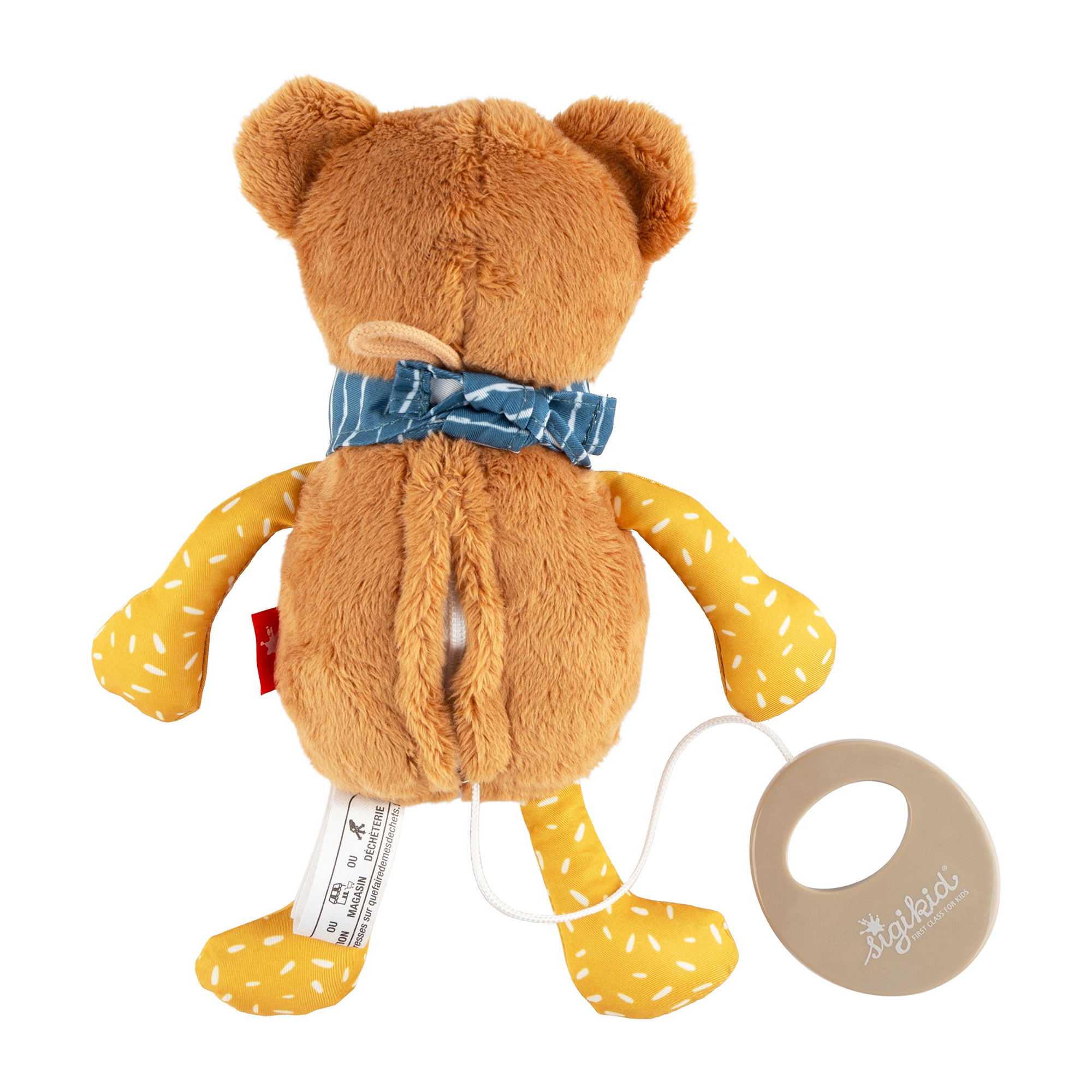 Musical plush toy teddy bear