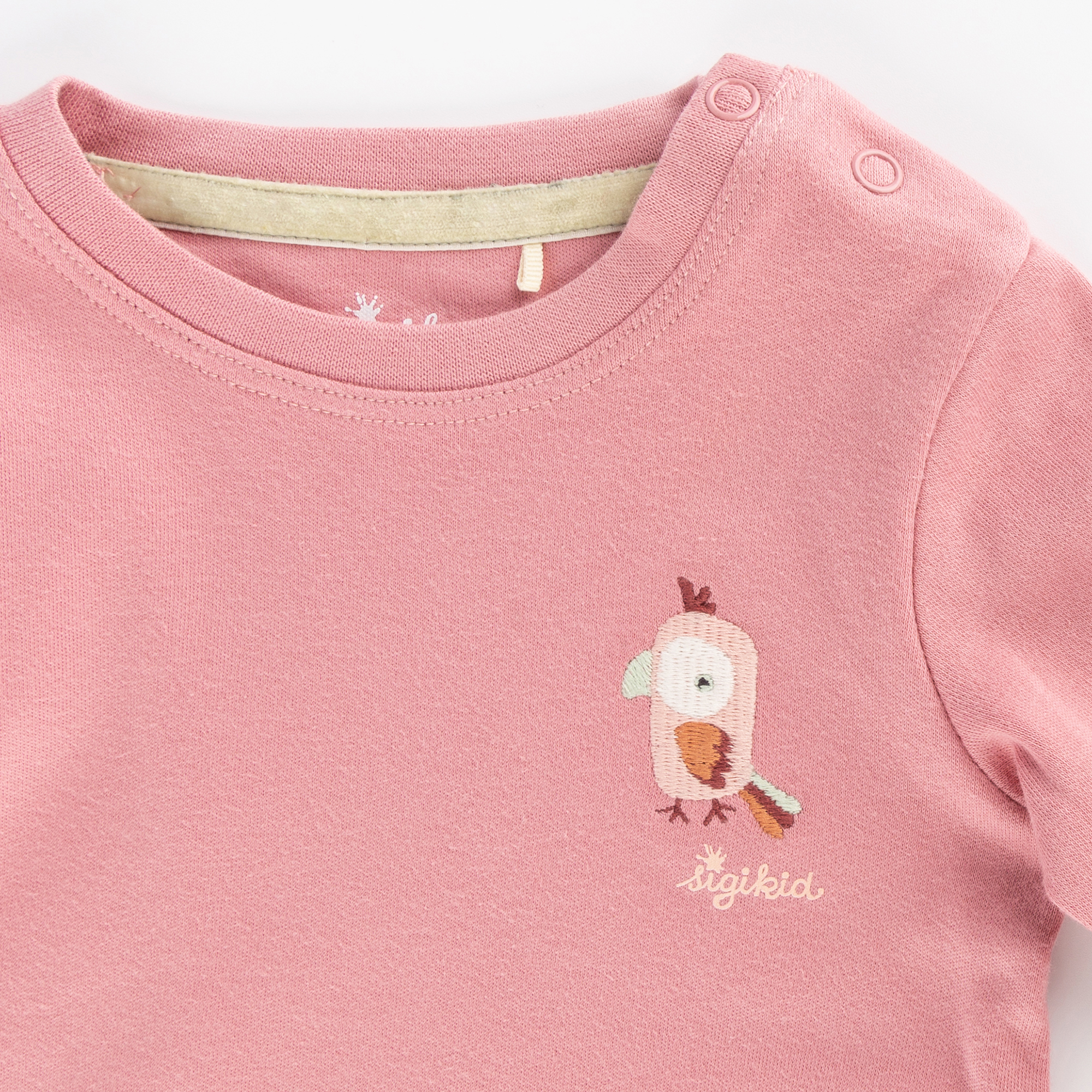 Baby long sleeve Tee cockatoo, pink