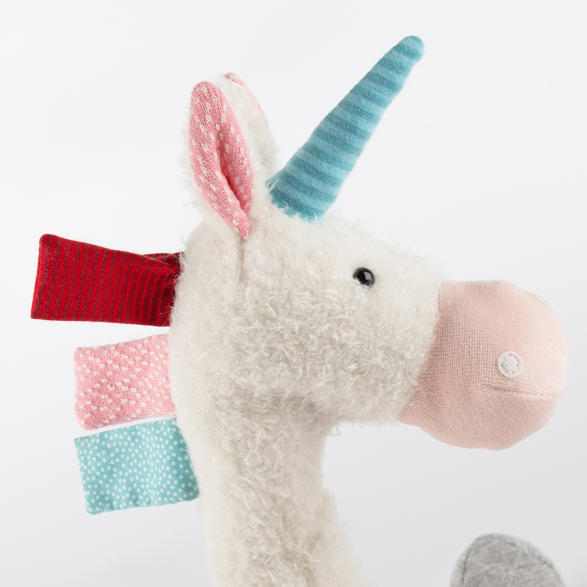 Plush unicorn, Patchwork Sweety