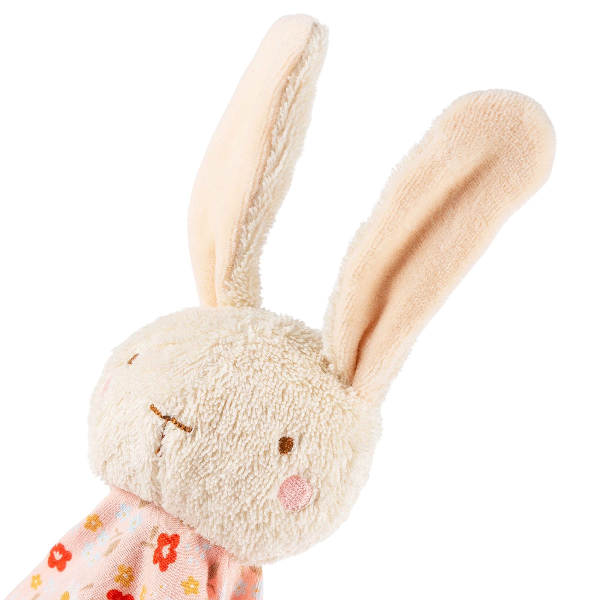 Baby Schnuffeltuch Hase, weiß