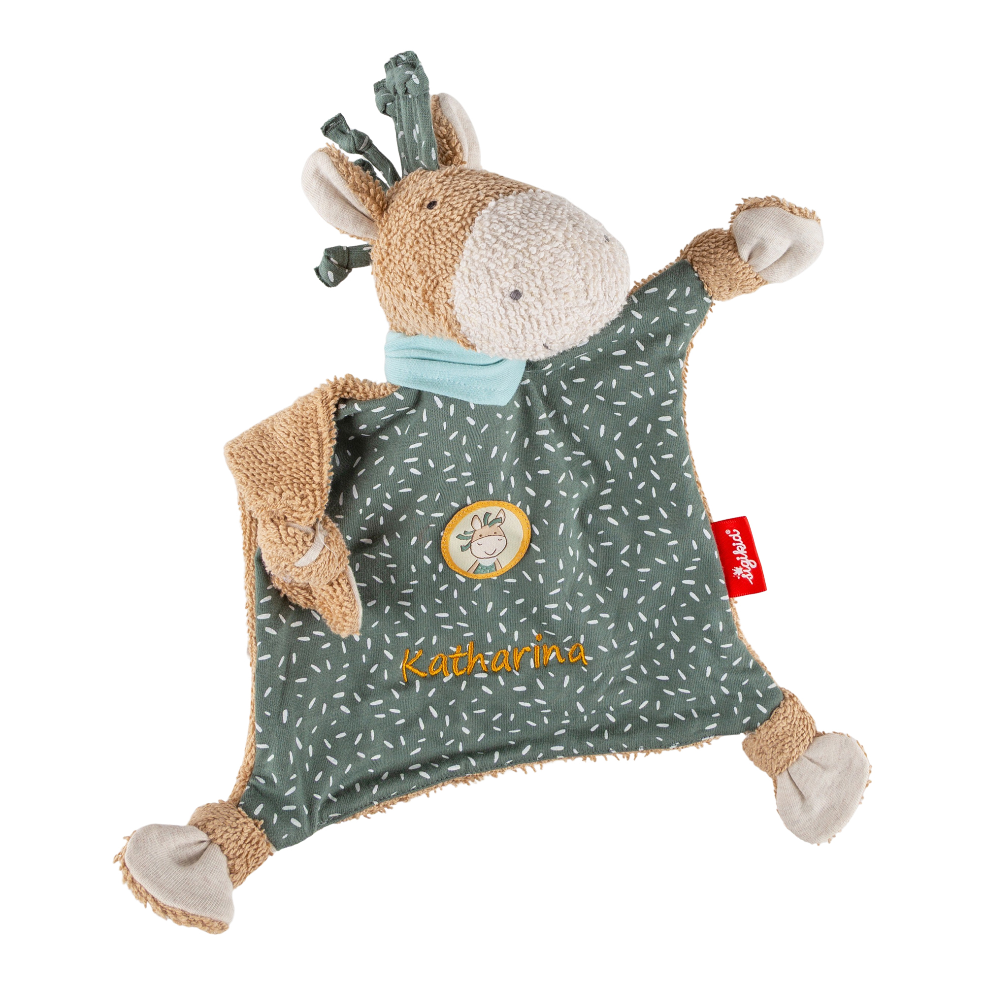 Namensschnuffeltuch Pony WiWi-Wiah