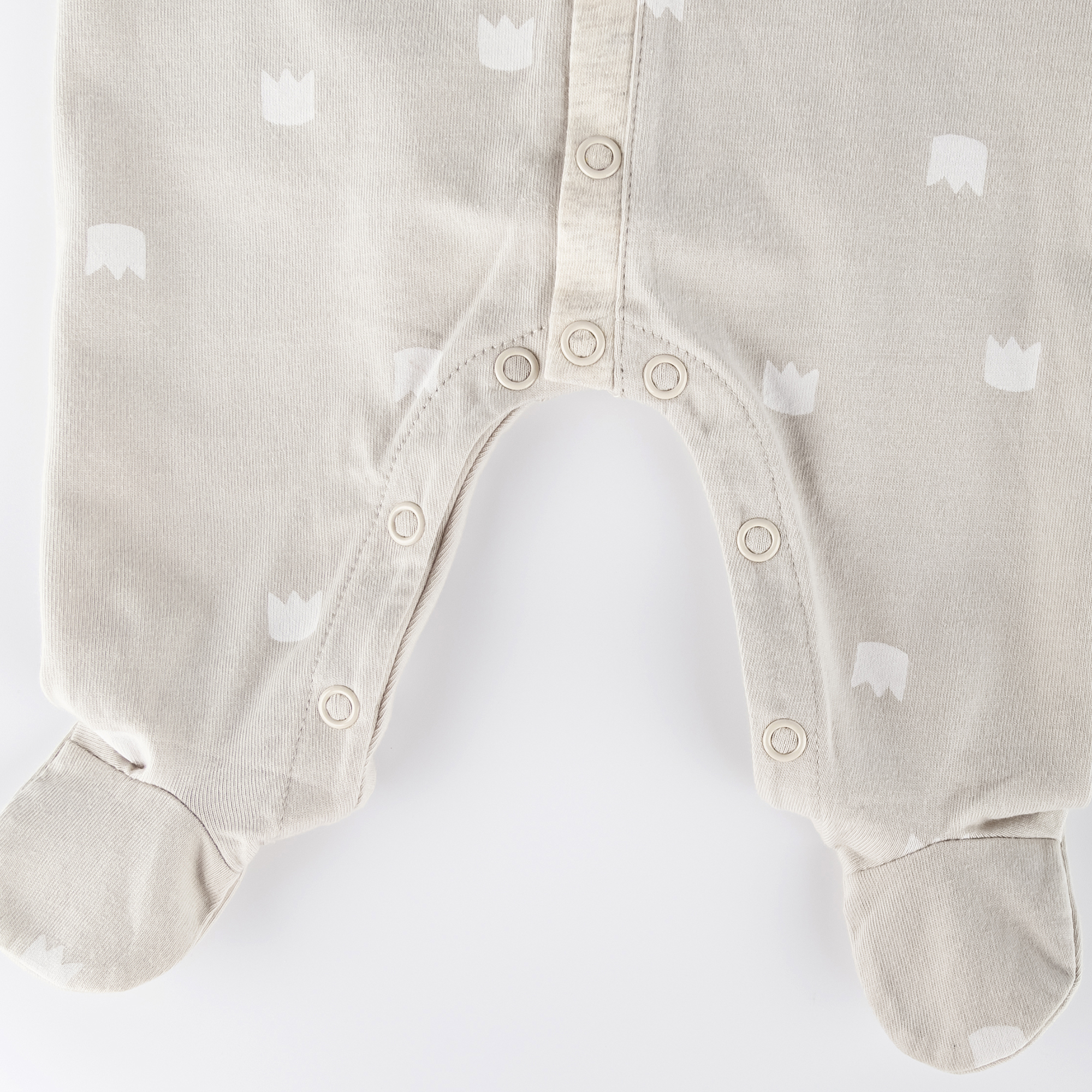 Baby Overall Krönchen Bär, beige Baby Overall Krönchen Bär, beige