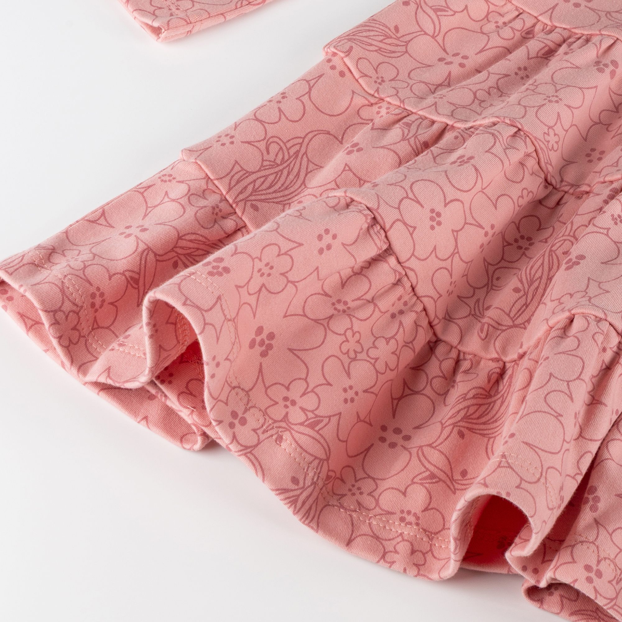 Kinder Kleid Pony Love, rosa Blumenprint