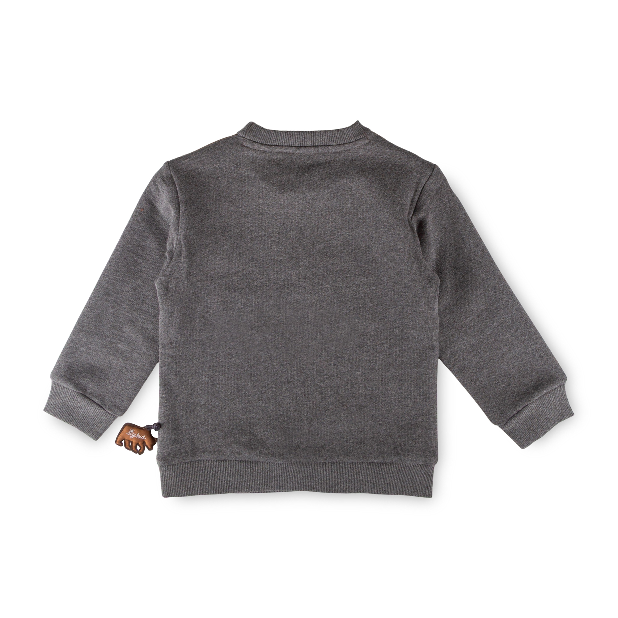 Kinder Sweatshirt Winterbär, dunkelgrau