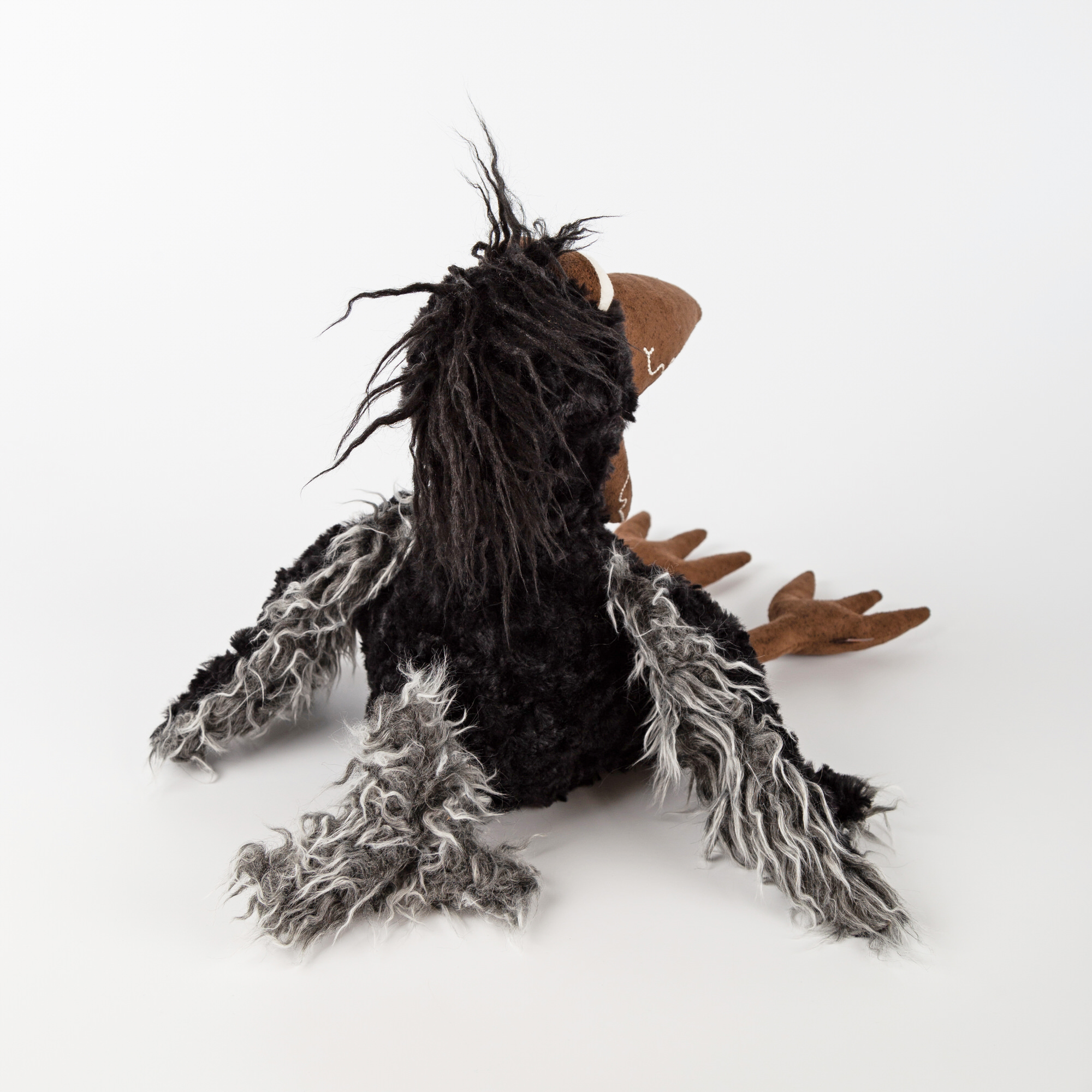 Plush raven July Jewels, KiKeRiKi Plush raven July Jewels, KiKeRiKi