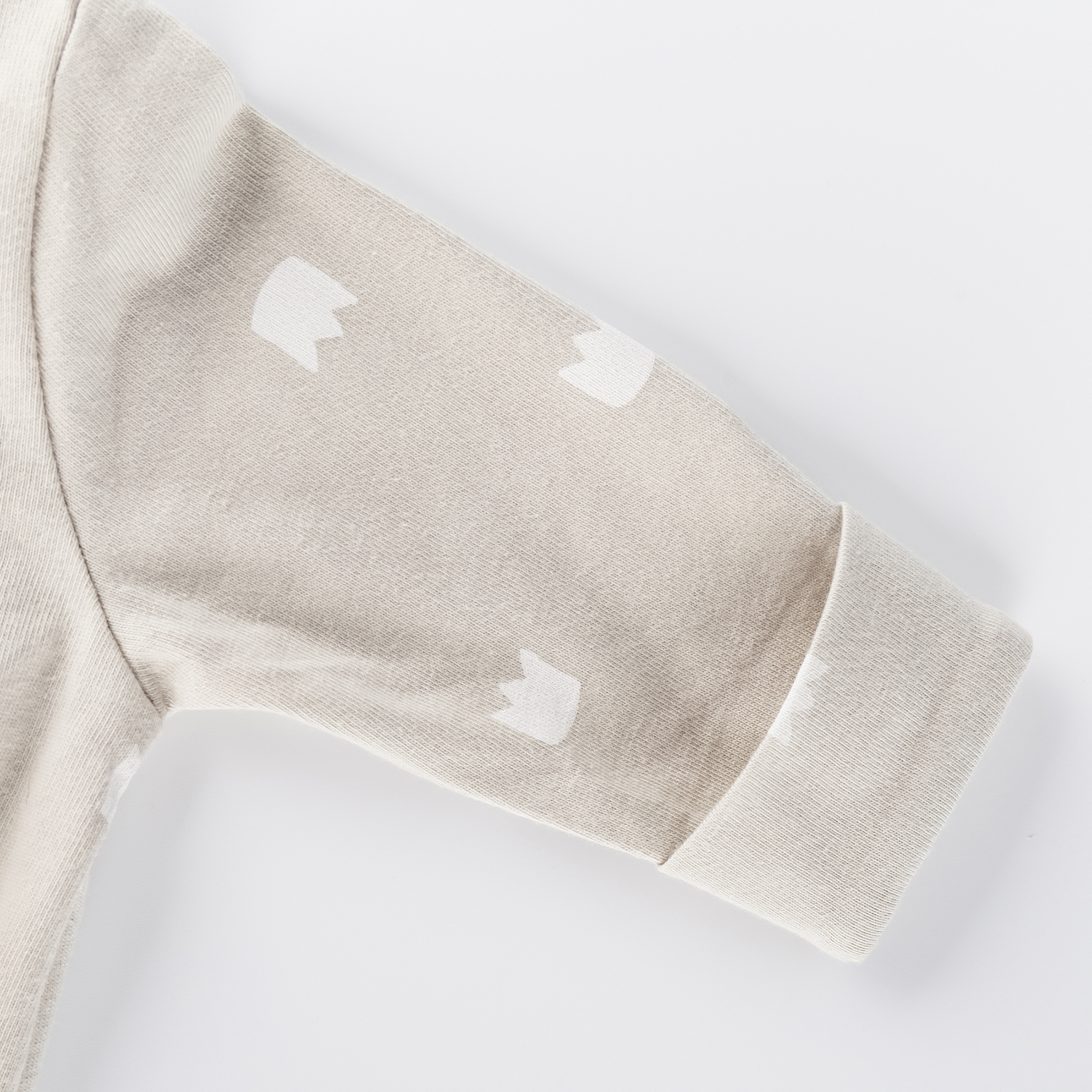 Baby Overall Krönchen Bär, beige Baby Overall Krönchen Bär, beige