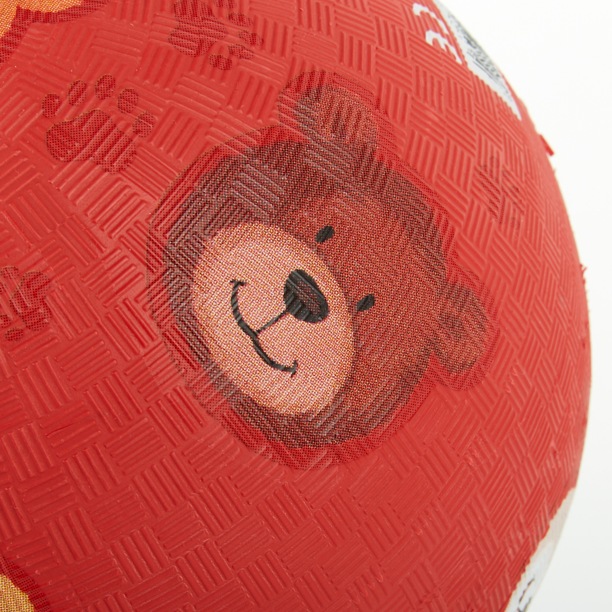 Rubber ball teddy bears, red