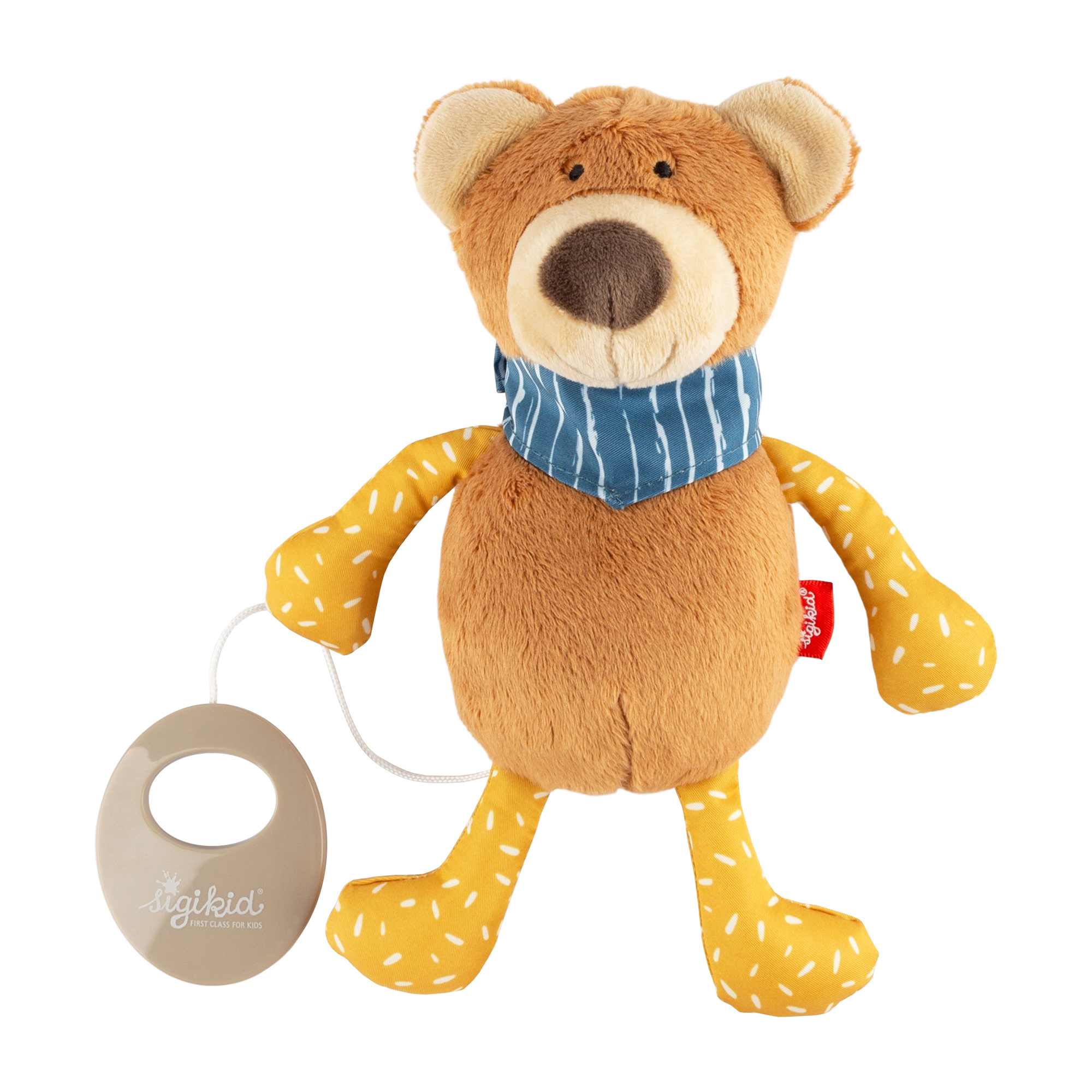 Musical plush toy teddy bear