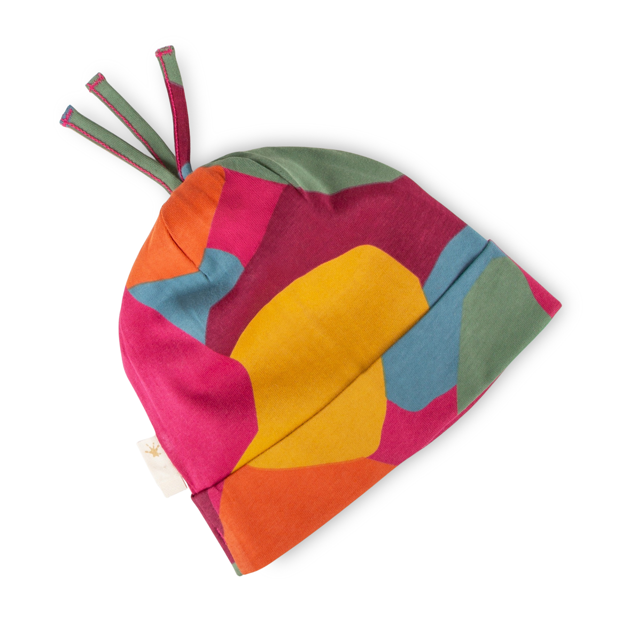 Baby Mütze, bunt bedruckt