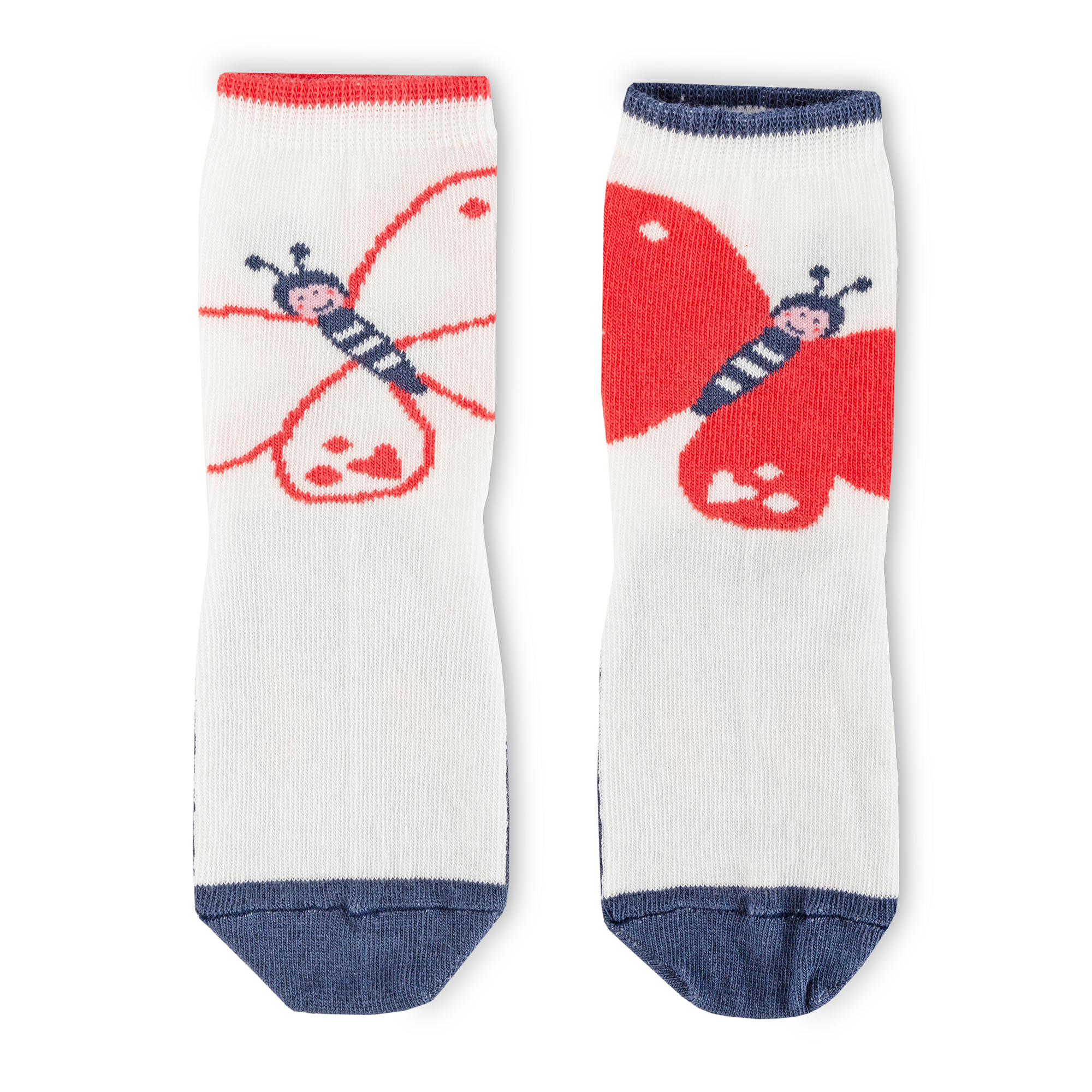 Set of 3 pairs children's socks Butterfly