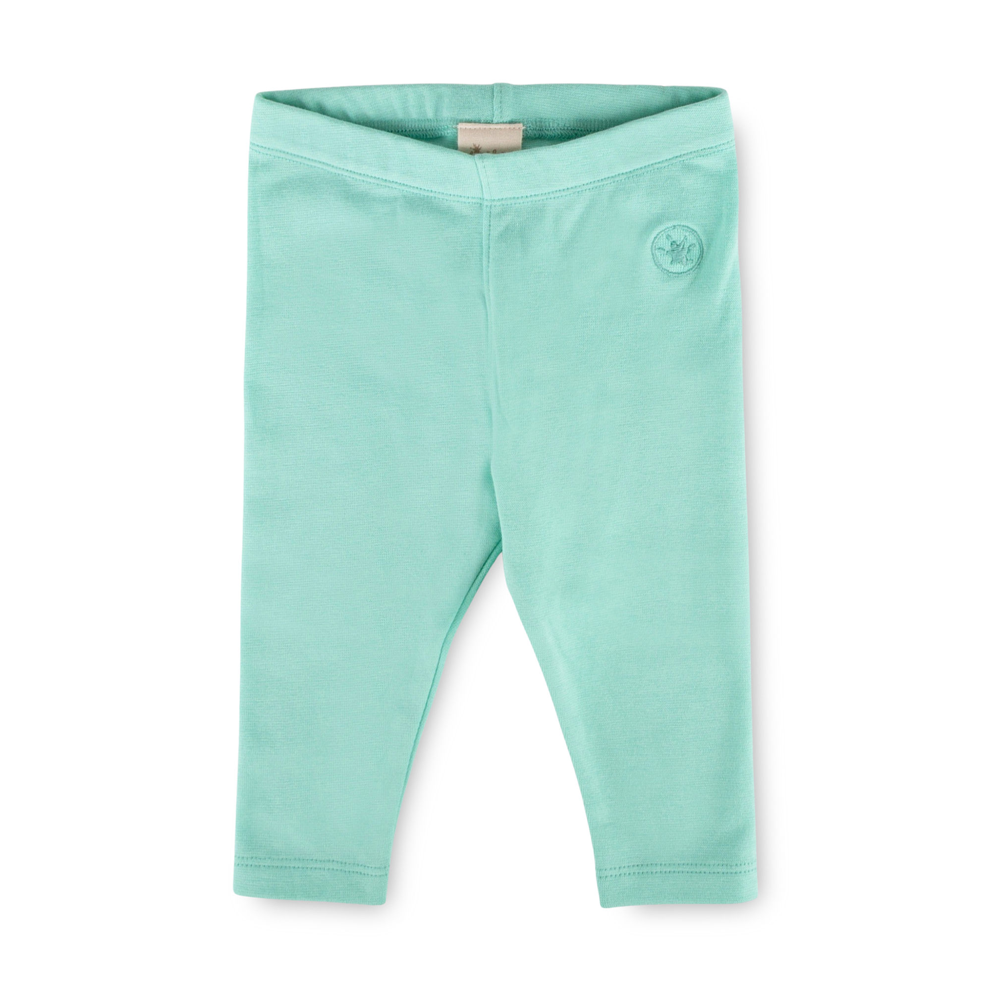 Baby Rippstrick Leggings, türkis, Summer Vibes