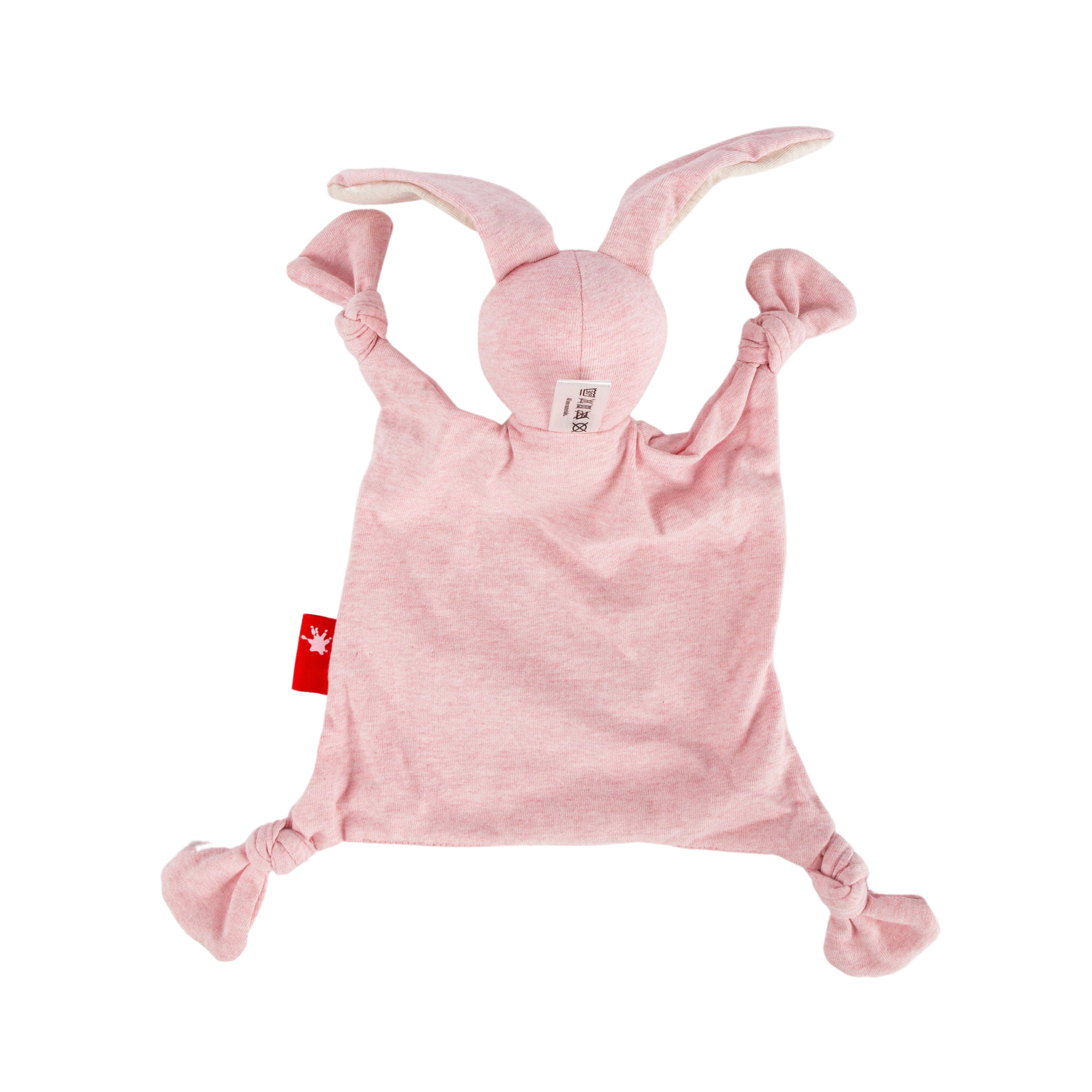 Baby lovey bunny, pink marl